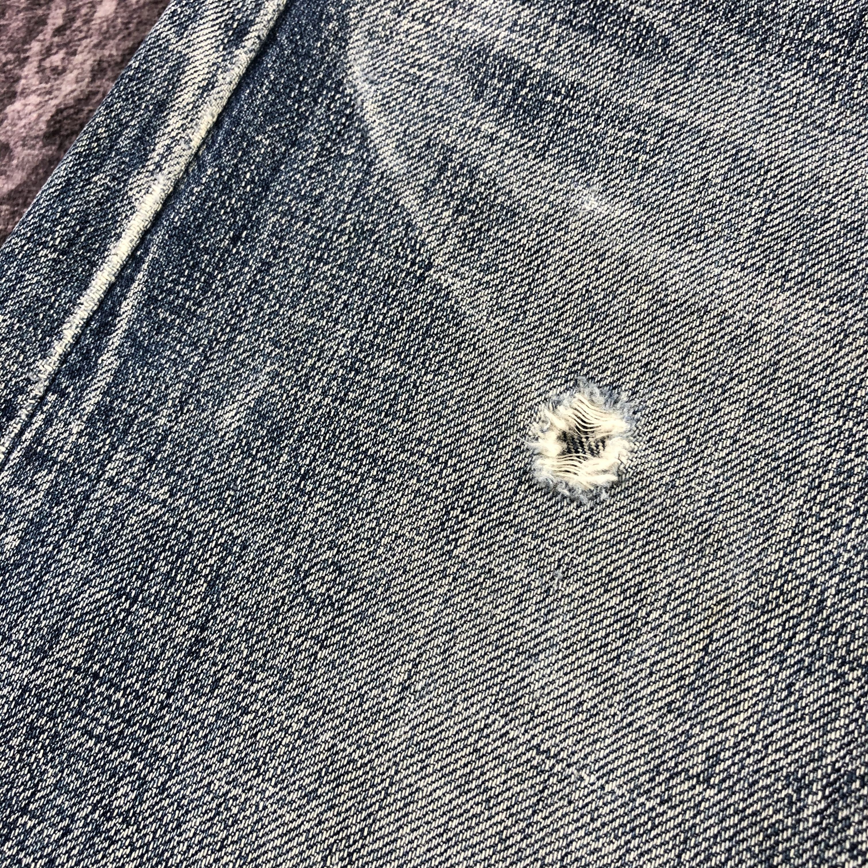 Levi's 90s Vintage Blue Wash Levis 501 Jeans-JM3030 Size US 30 / EU 46 - 10 Thumbnail