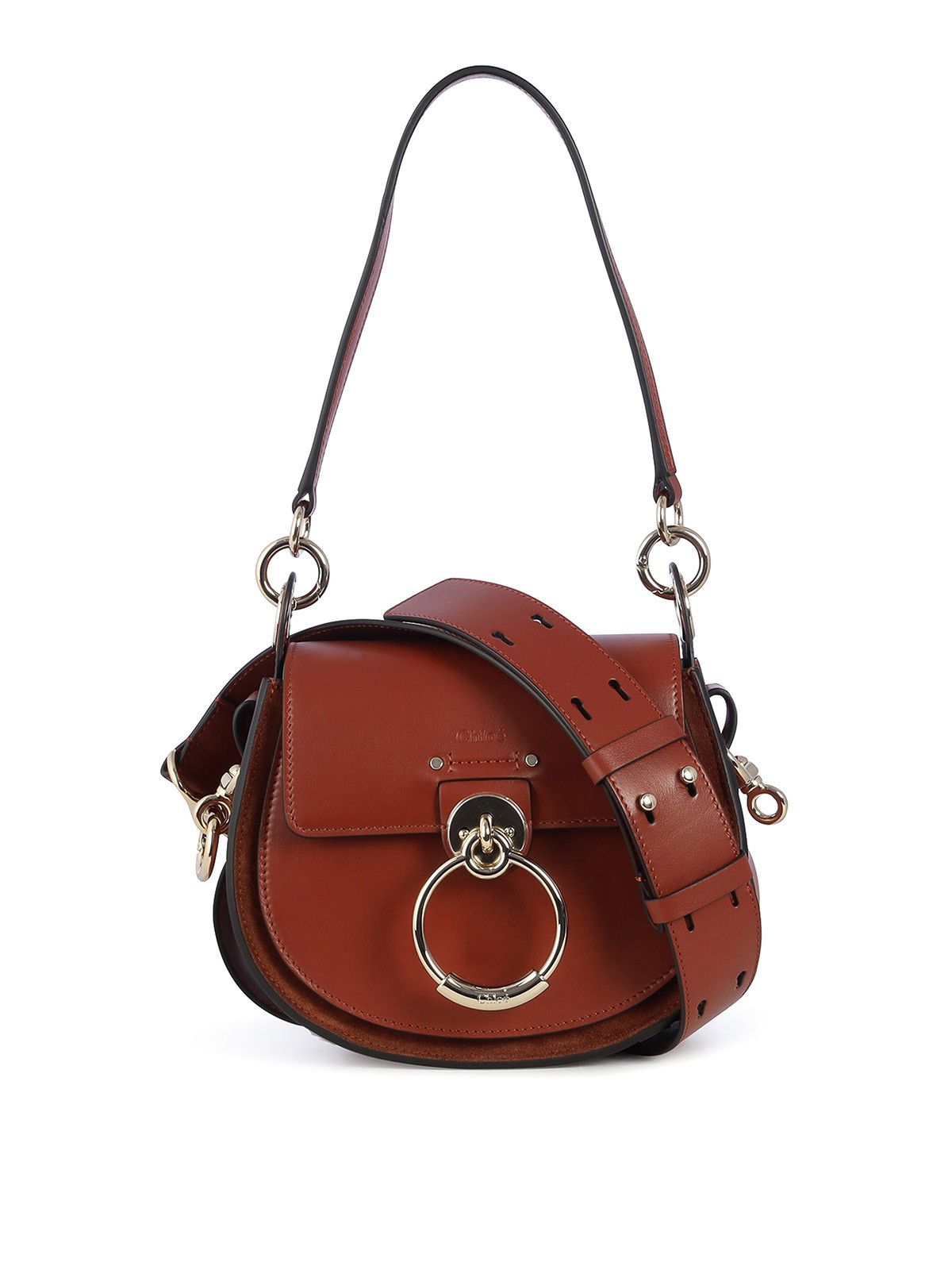 Chloe o1loc1c10226 Size: OS / Tess Small Bag in Sepia Brown Size ONE SIZE - 4 Thumbnail