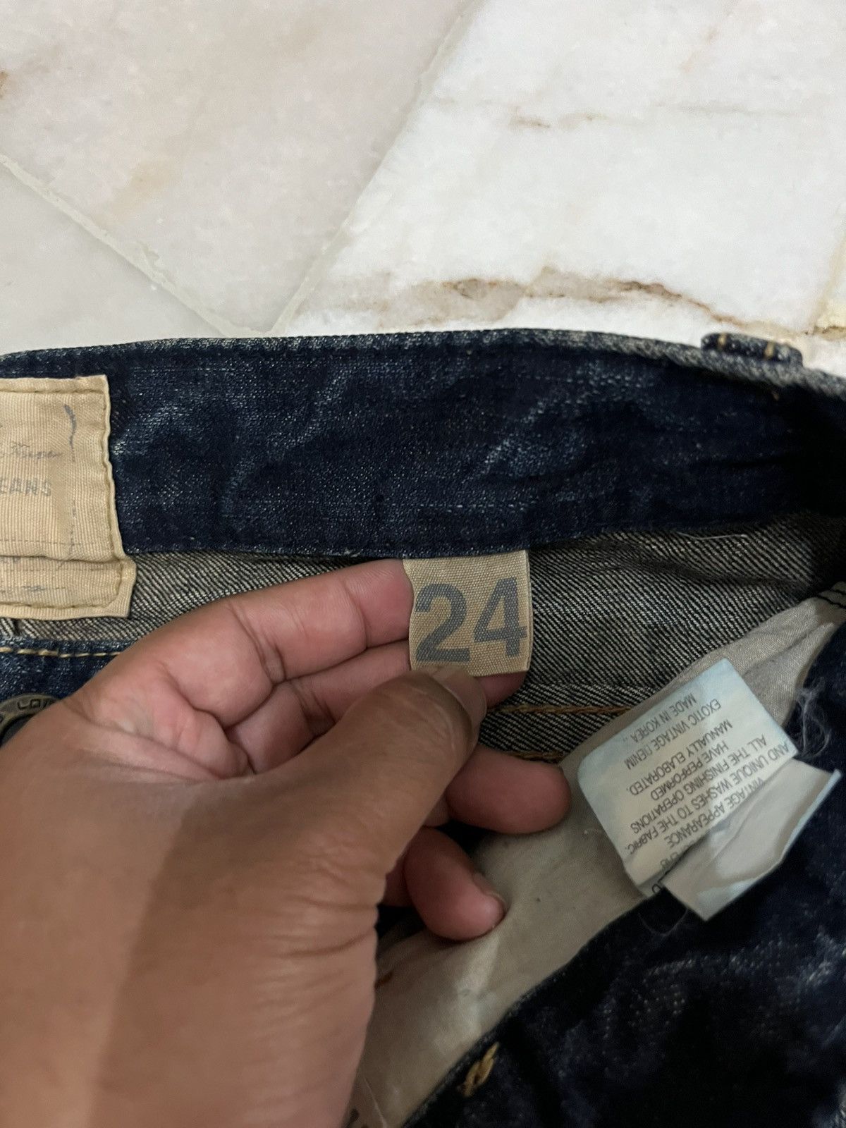 Japanese Brand Yoshitomo Nara Lolita jeans denim Size 29" - 11 Thumbnail