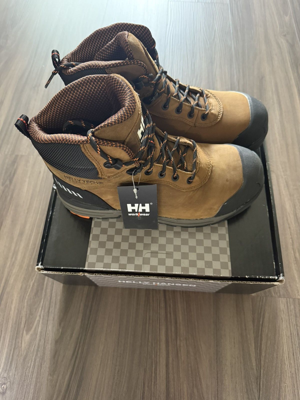 Helly Hansen Helly Hansen Lehigh 6” Work Boot Brown Safety Men’s Size 8.5 Size US 8.5 / EU 41-42 - 2 Thumbnail