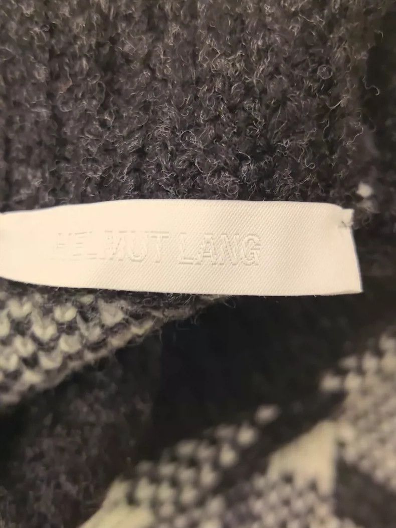 Helmut Lang HELMUT LANG Black and white high collar sweater Size S / US 4 / IT 40 - 3 Thumbnail