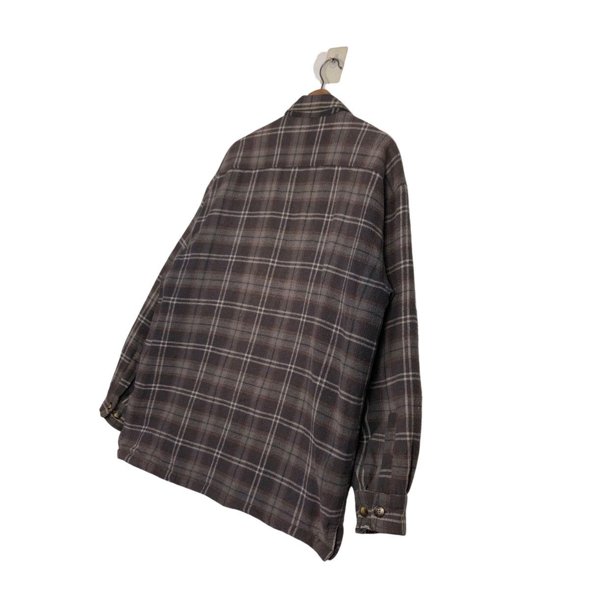 Japanese Brand 📌Vintage Flannel Chore Shirt Jacket Lucky Strike Tartan Size US M / EU 48-50 / 2 - 11 Thumbnail