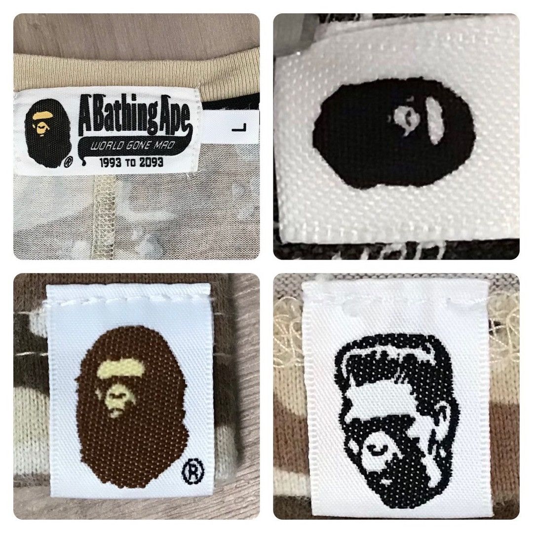 Bape BAPE DESERT CAMO Shark T-shirt a bathing ape Size US L / EU 52-54 / 3 - 7 Thumbnail