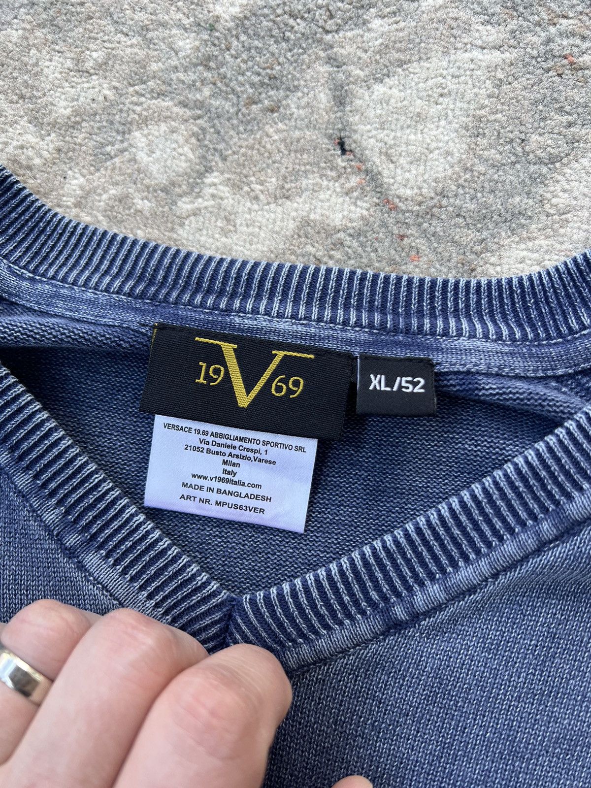 Versace 19V69 Versace Long Sleeve Size US XL / EU 56 / 4 - 3 Thumbnail