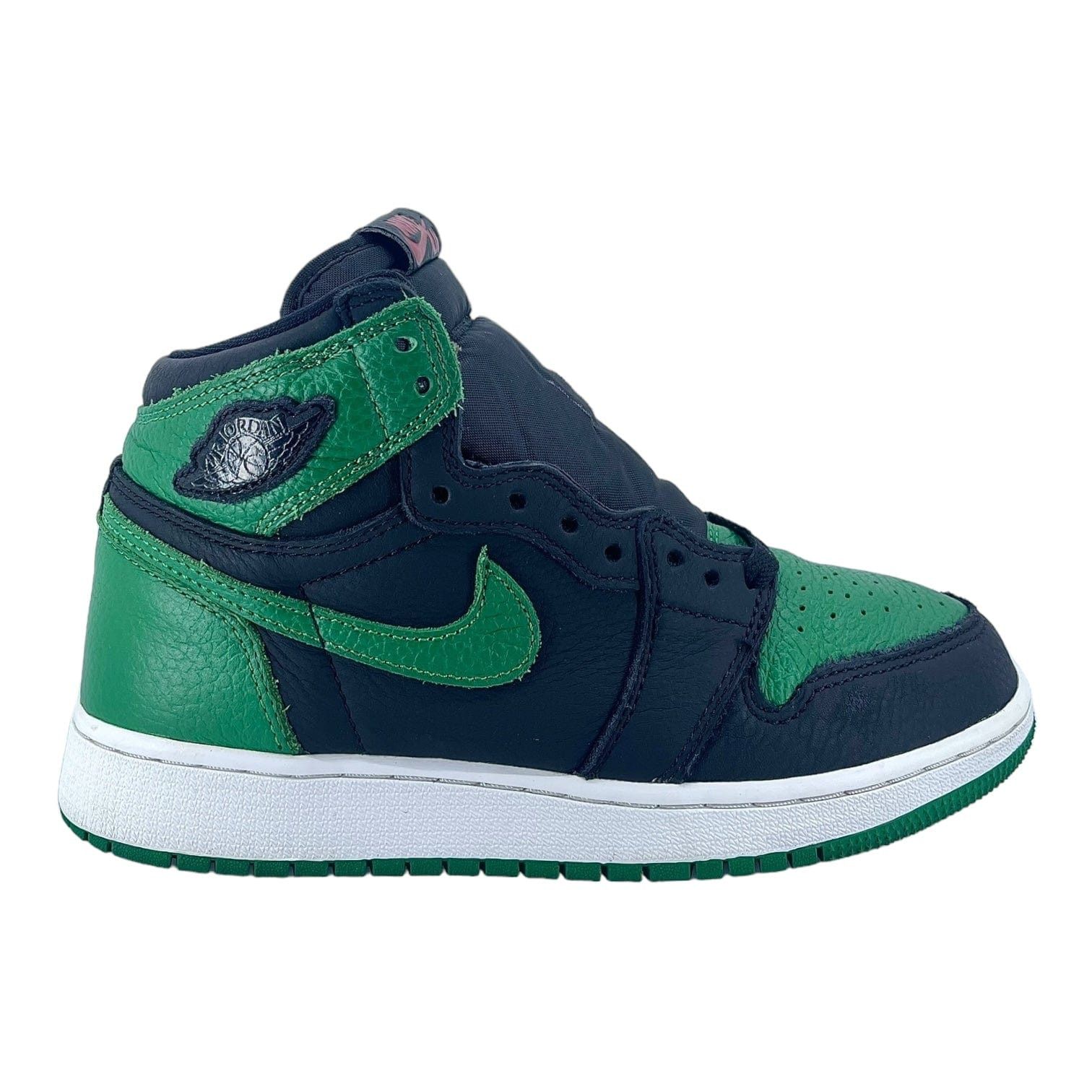 Nike 1 Retro High Pine Green Black 2.0 (GS) Size US 5.5 / EU 38 - 1 Thumbnail