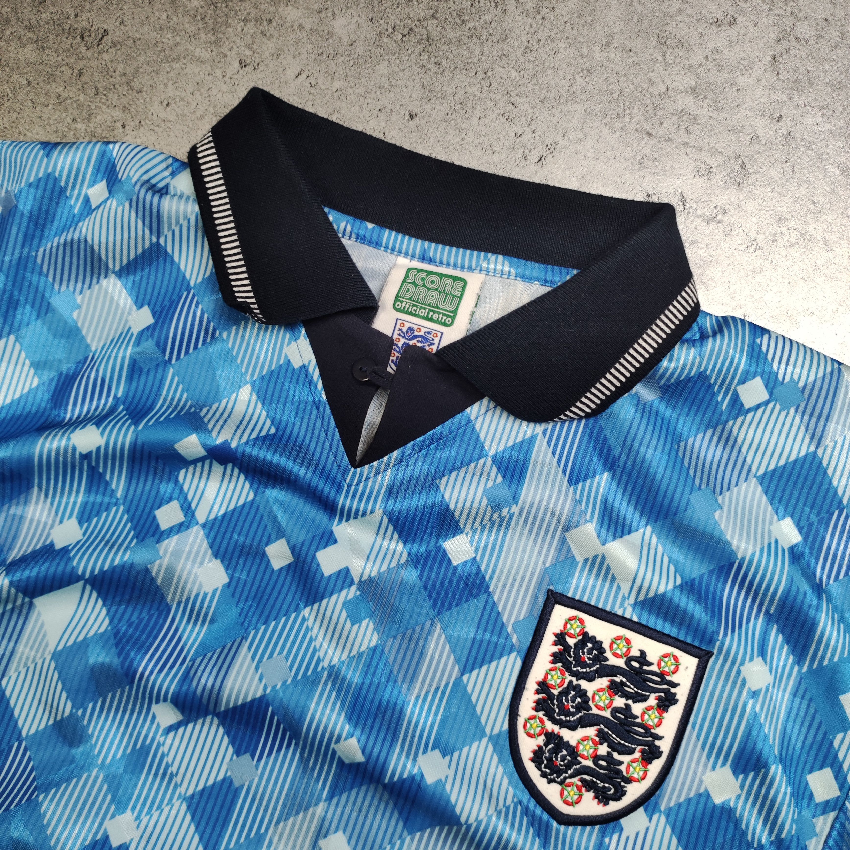 Vintage Vintage RARE 90s England National Team Football Jersey Size US S / EU 44-46 / 1 - 5 Thumbnail