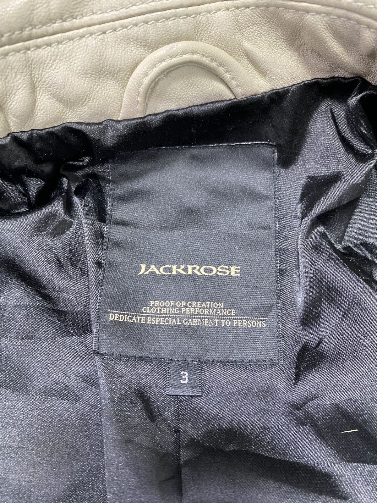 JACKROSE Rare Jack Rose Double Collar Leather Jacket Size US M / EU 48-50 / 2 - 14 Thumbnail