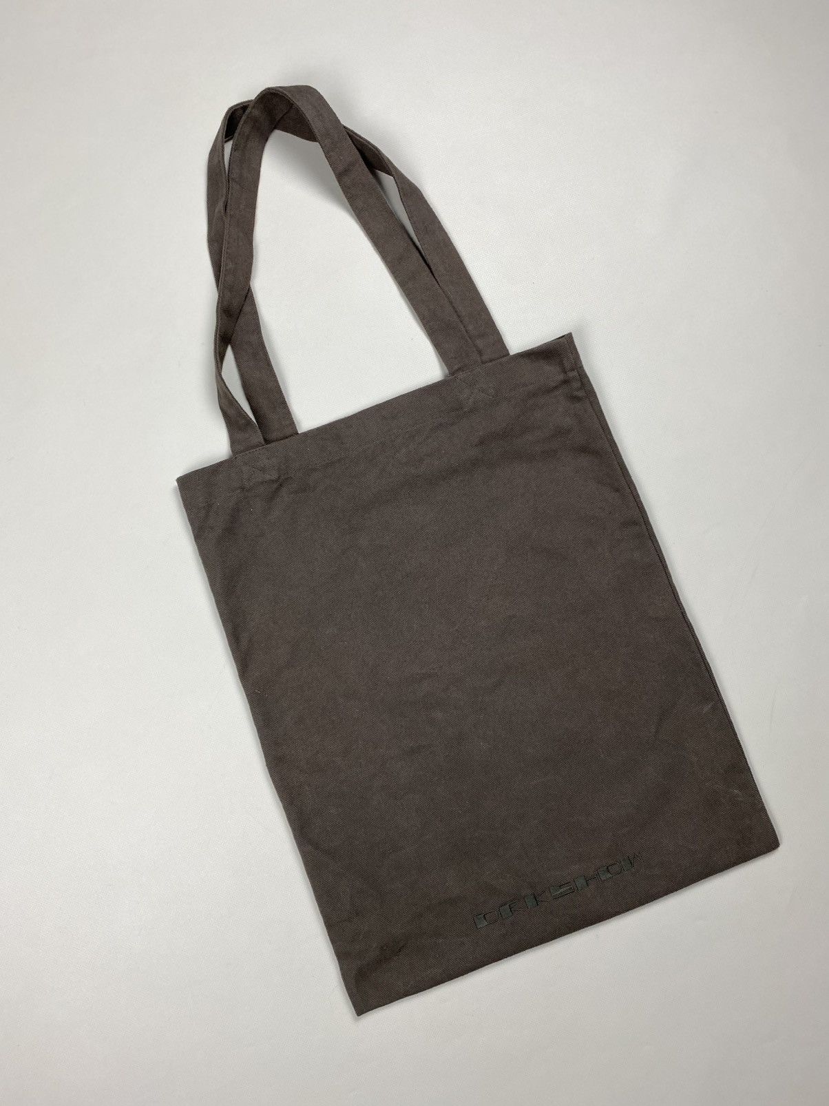 Rick Owens Drkshdw Rick Owens DRKSHDW Canvas Shopper Tote Bag Size ONE SIZE - 2 Thumbnail