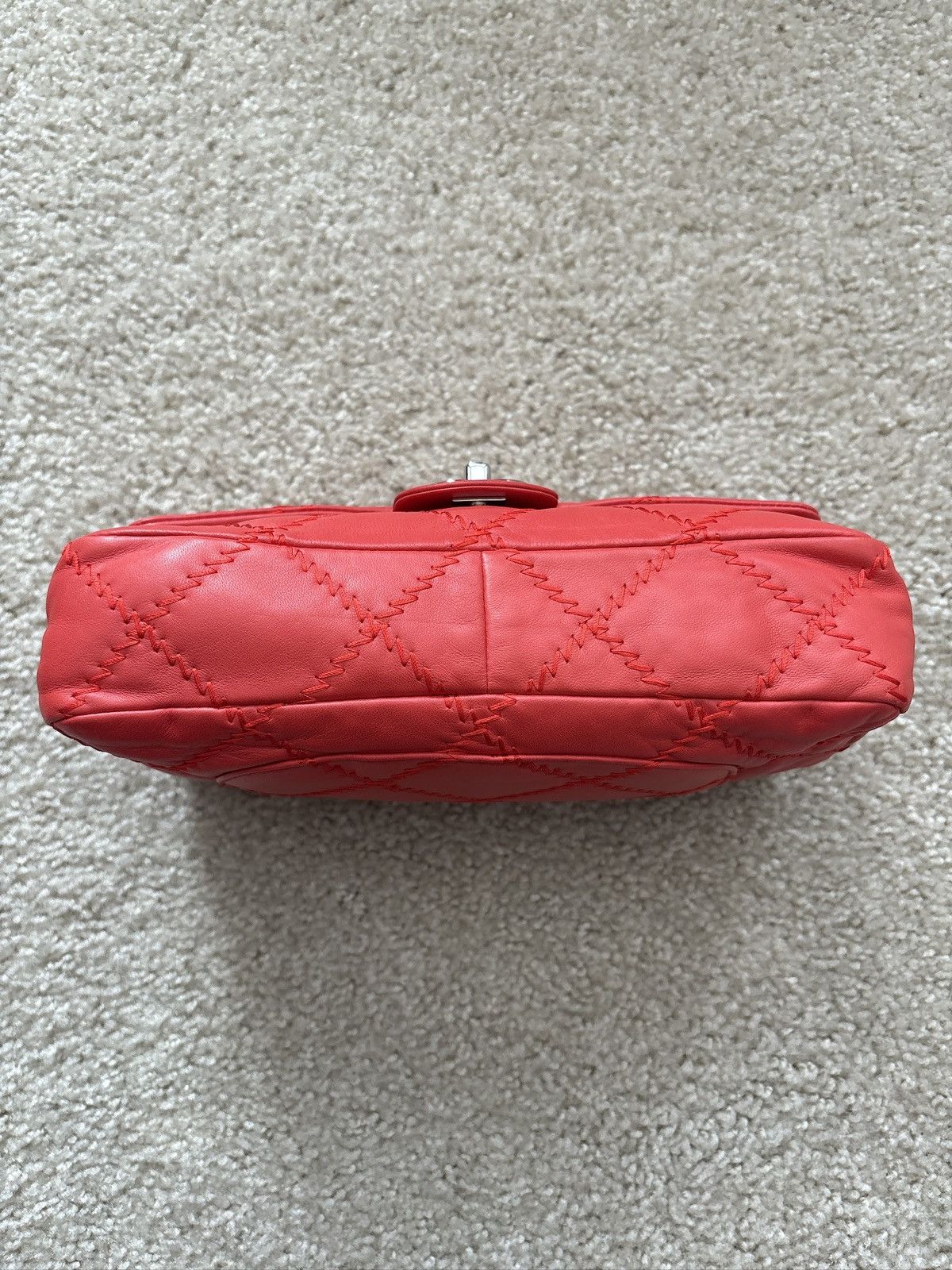 Chanel Chanel Red Wild Stitch Single Flap Bag Size ONE SIZE - 2 Thumbnail
