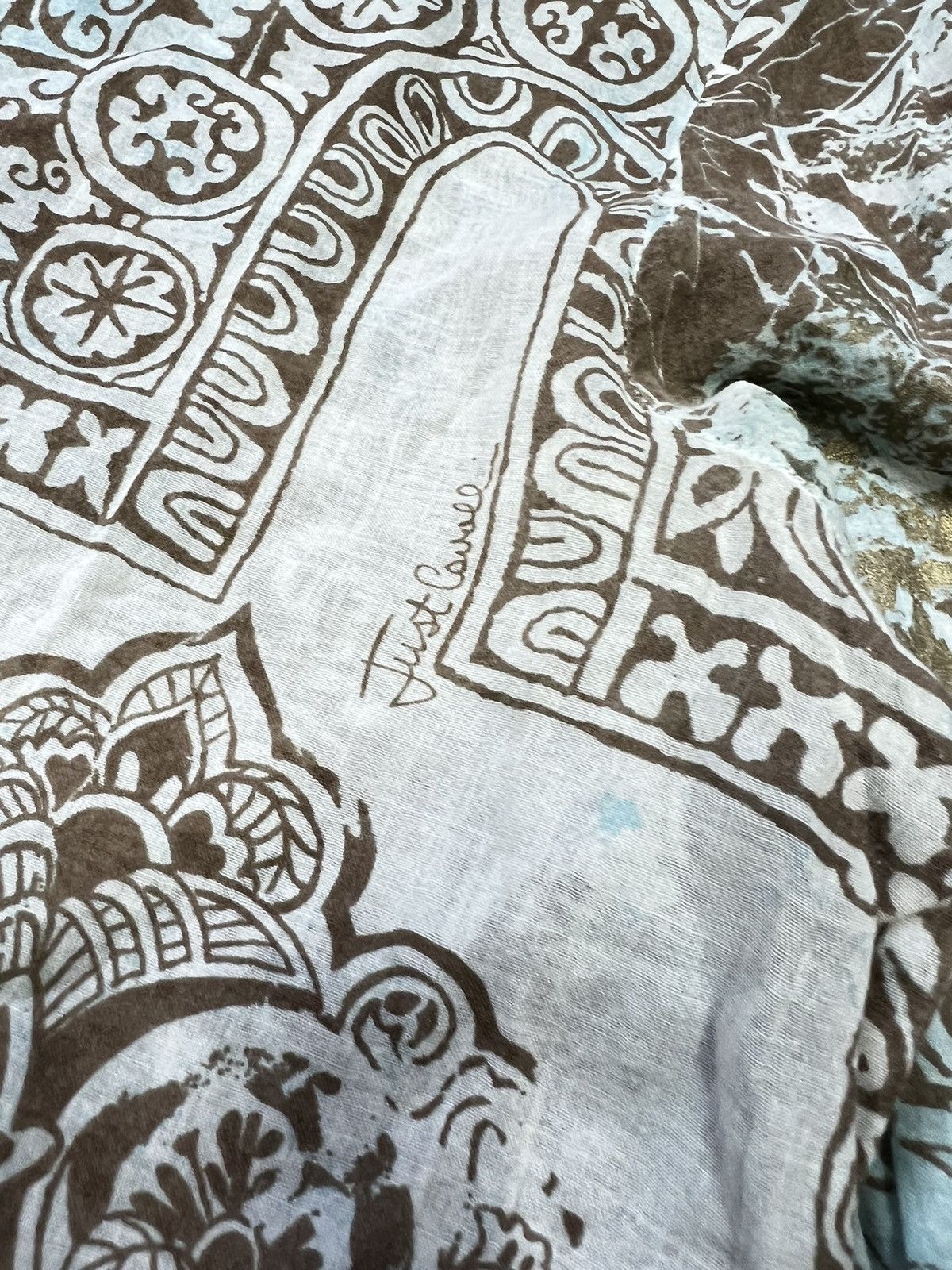 Roberto Cavalli RARE ARCHIVE S/S 2005 FULL PRINTED XL SHIRT Size US XL / EU 56 / 4 - 6 Thumbnail