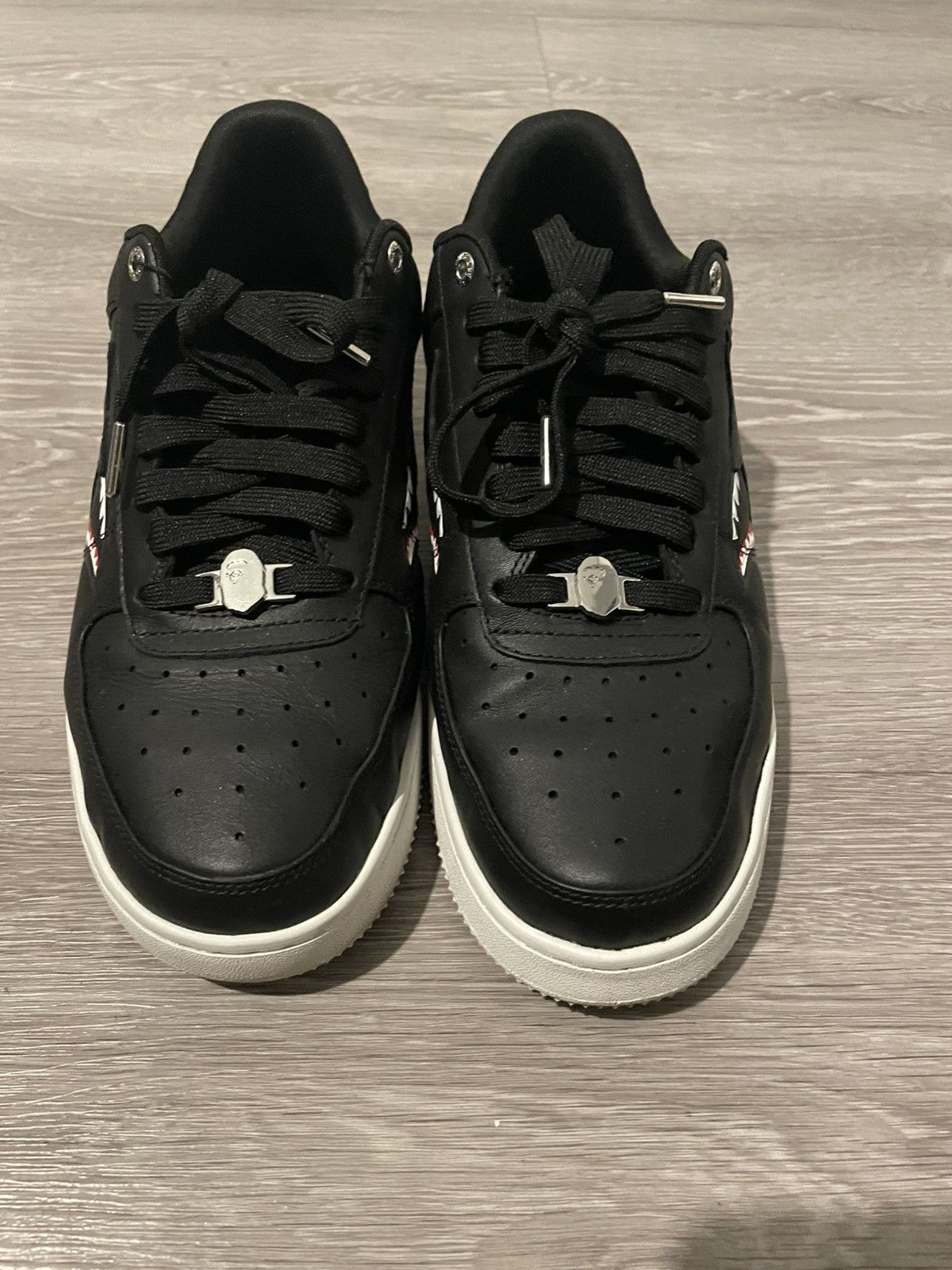 Bape Bapesta Shark M2 Black Size US 12 / EU 45 - 4 Thumbnail