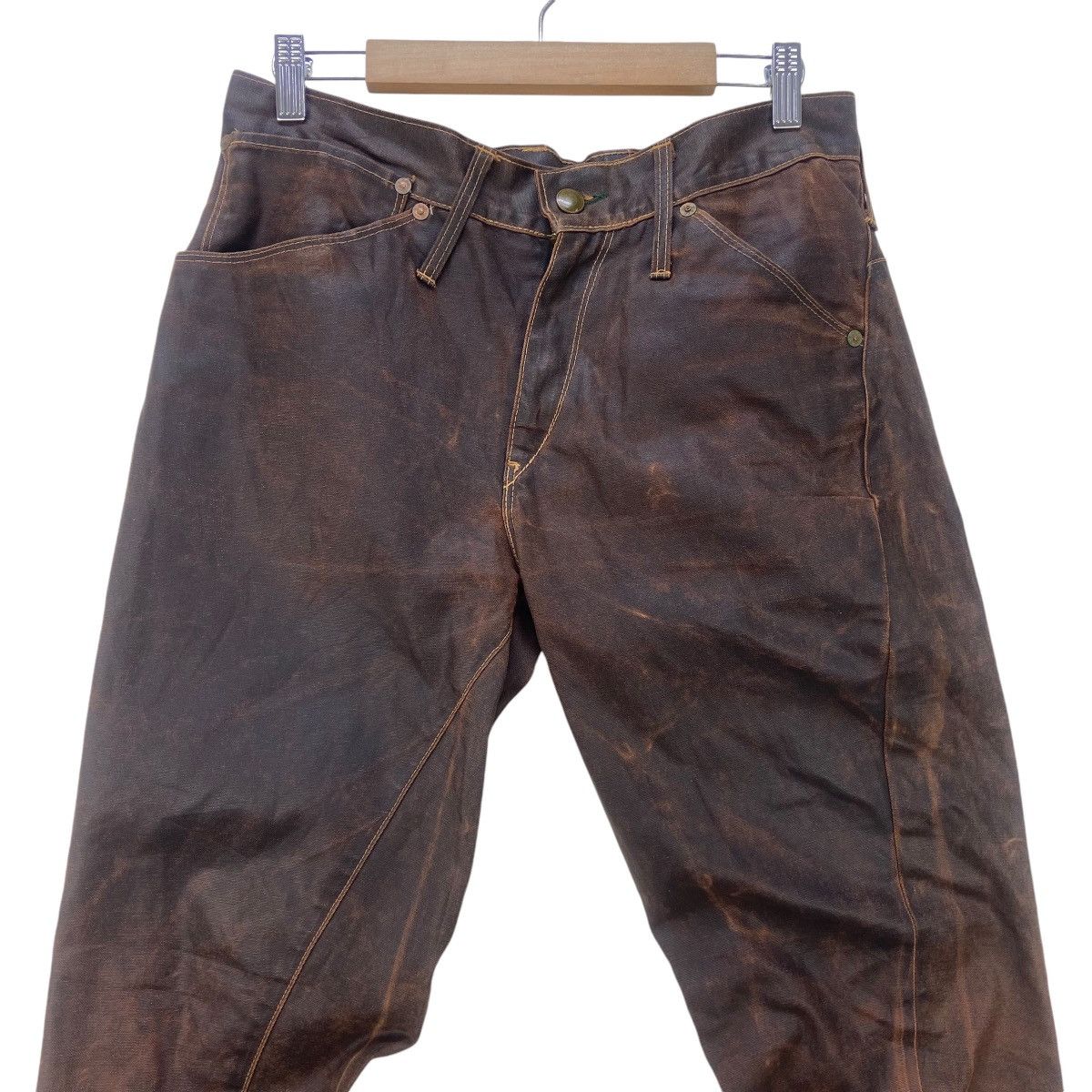 Levi's Vintage Levi’s Made in Italy Buckle Back Pants Size US 29 - 5 Thumbnail