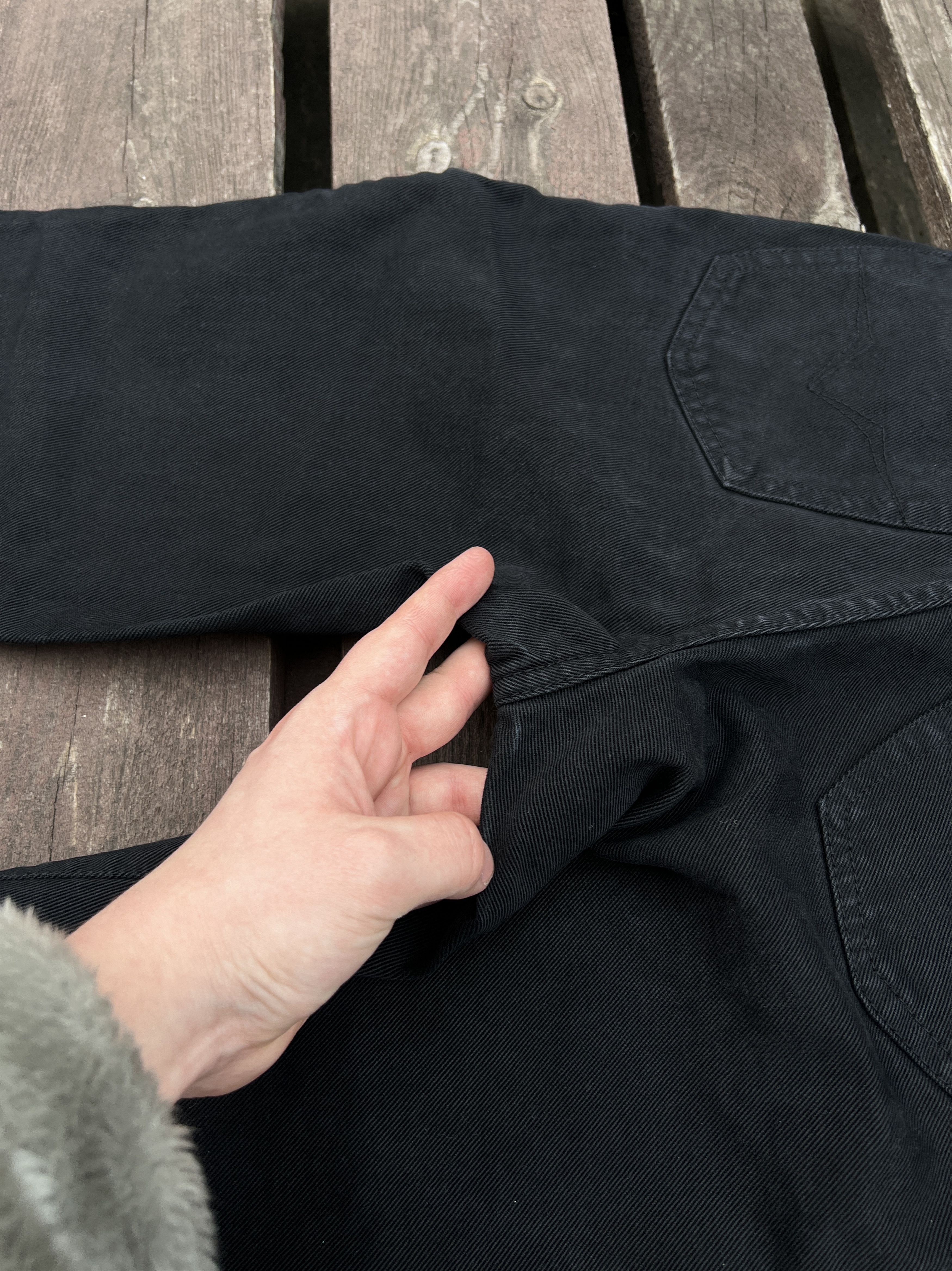 Versace Versace Jeans Couture 90s Vintage Denim Black Jeans Size 24" / US 00 / IT 34 - 11 Thumbnail