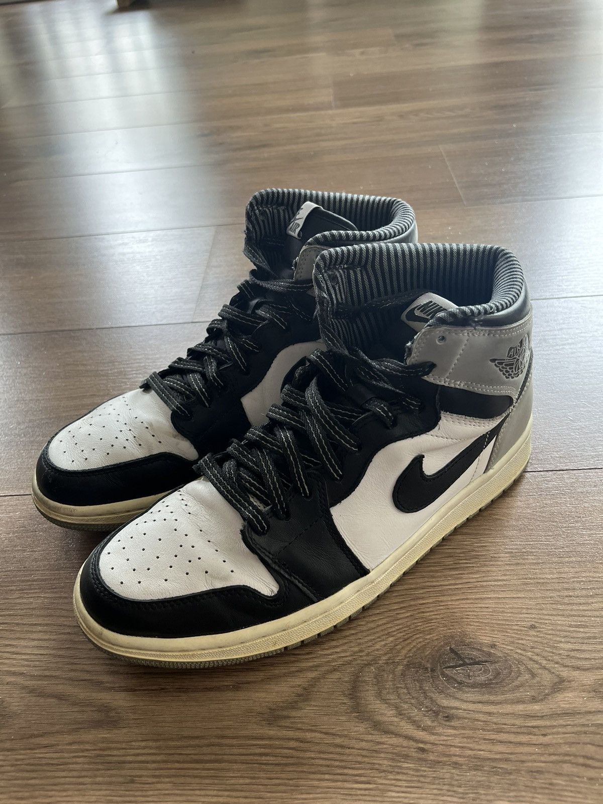Jordan Brand Jordan 1 “Barons” white/black/Grey Size US 9 / EU 42 - 8 Thumbnail