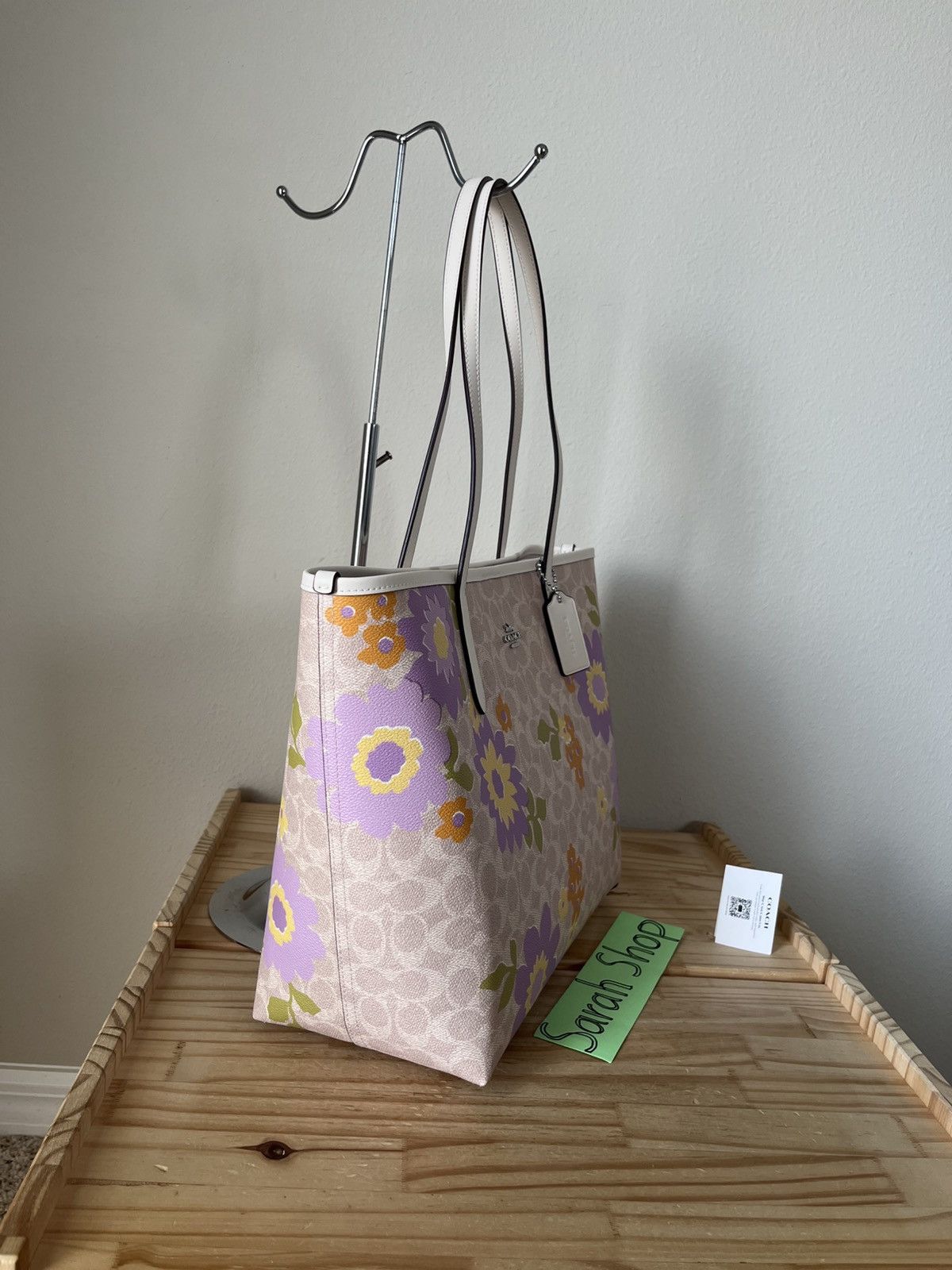 Coach Coach City Tote In Signature Floral Size ONE SIZE - 5 Thumbnail