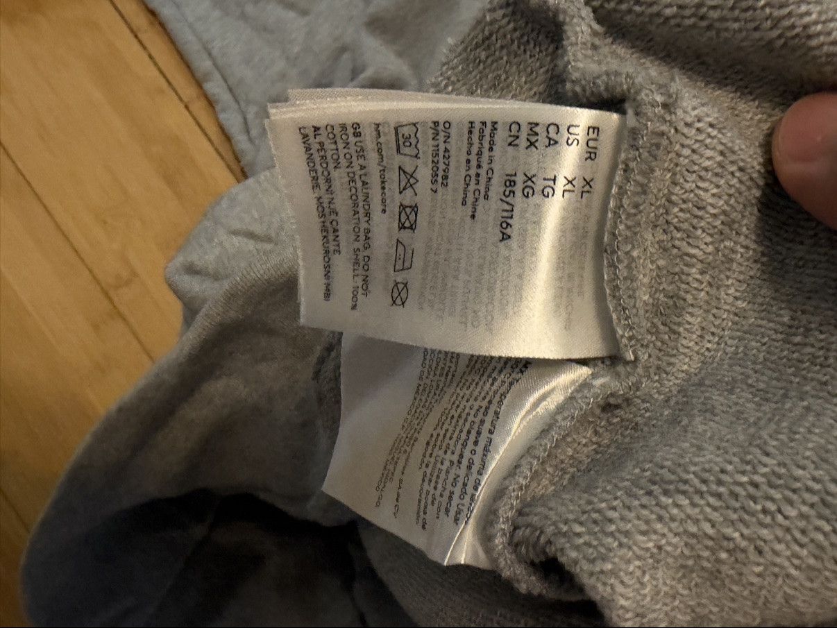 Mugler X H&M Grey Hoodie in Gray, Men's (Size Xl) — image 2 of 4