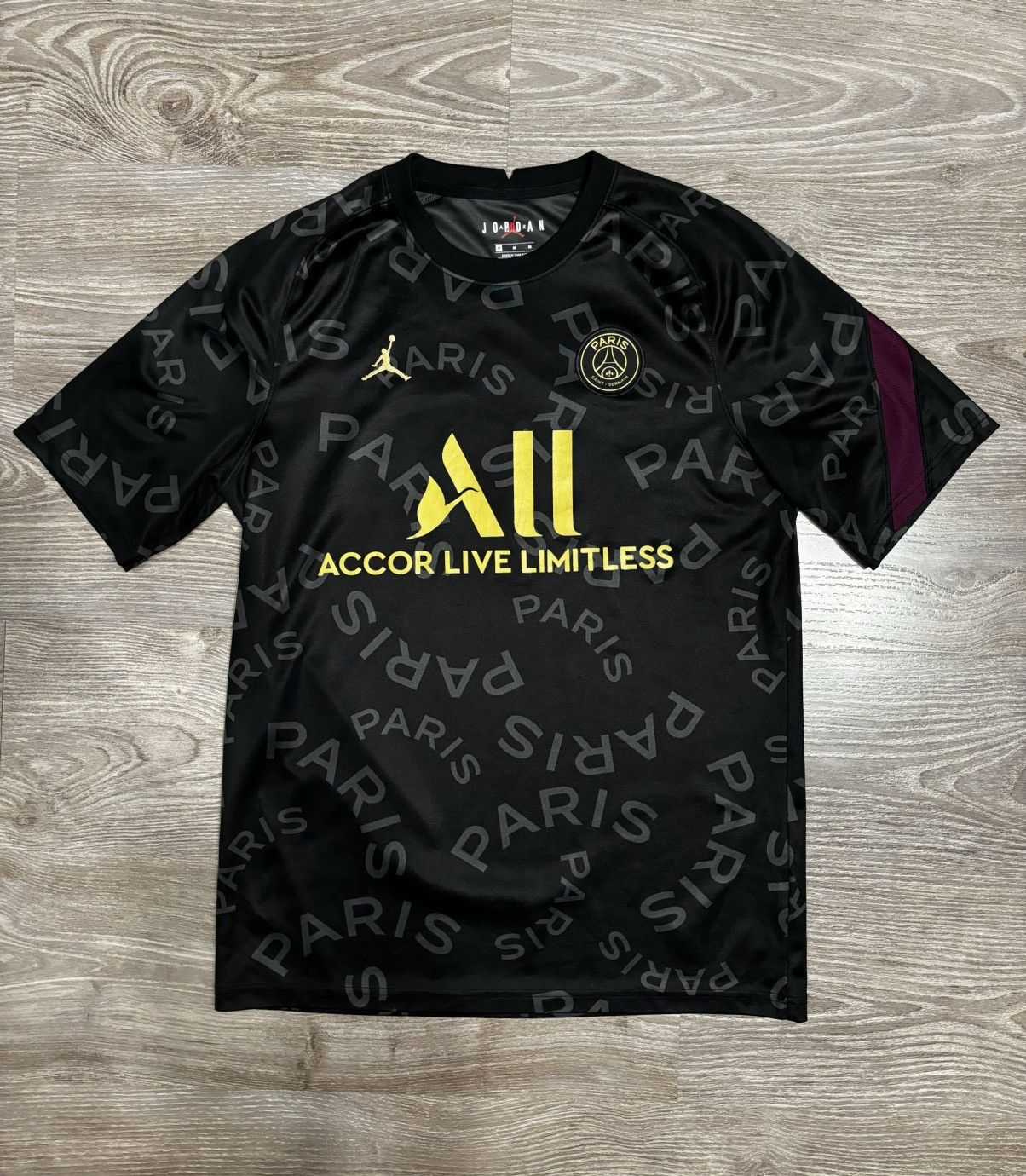 Jordan Brand × Nike 2020 2021 PSG Paris Jordan Nike Soccer Jersey Shirt Size US M / EU 48-50 / 2 - 1 Thumbnail