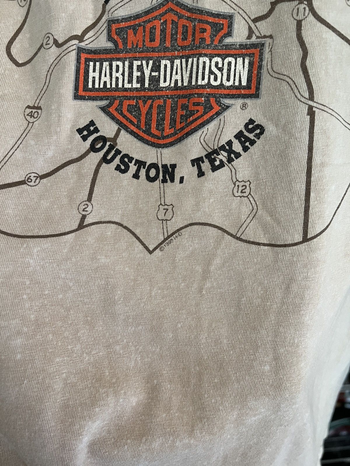 Harley Davidson 1999 H-D Wide Enough for Two Wheels Roads to Mancuso Map Tee Size US XL / EU 56 / 4 - 5 Thumbnail
