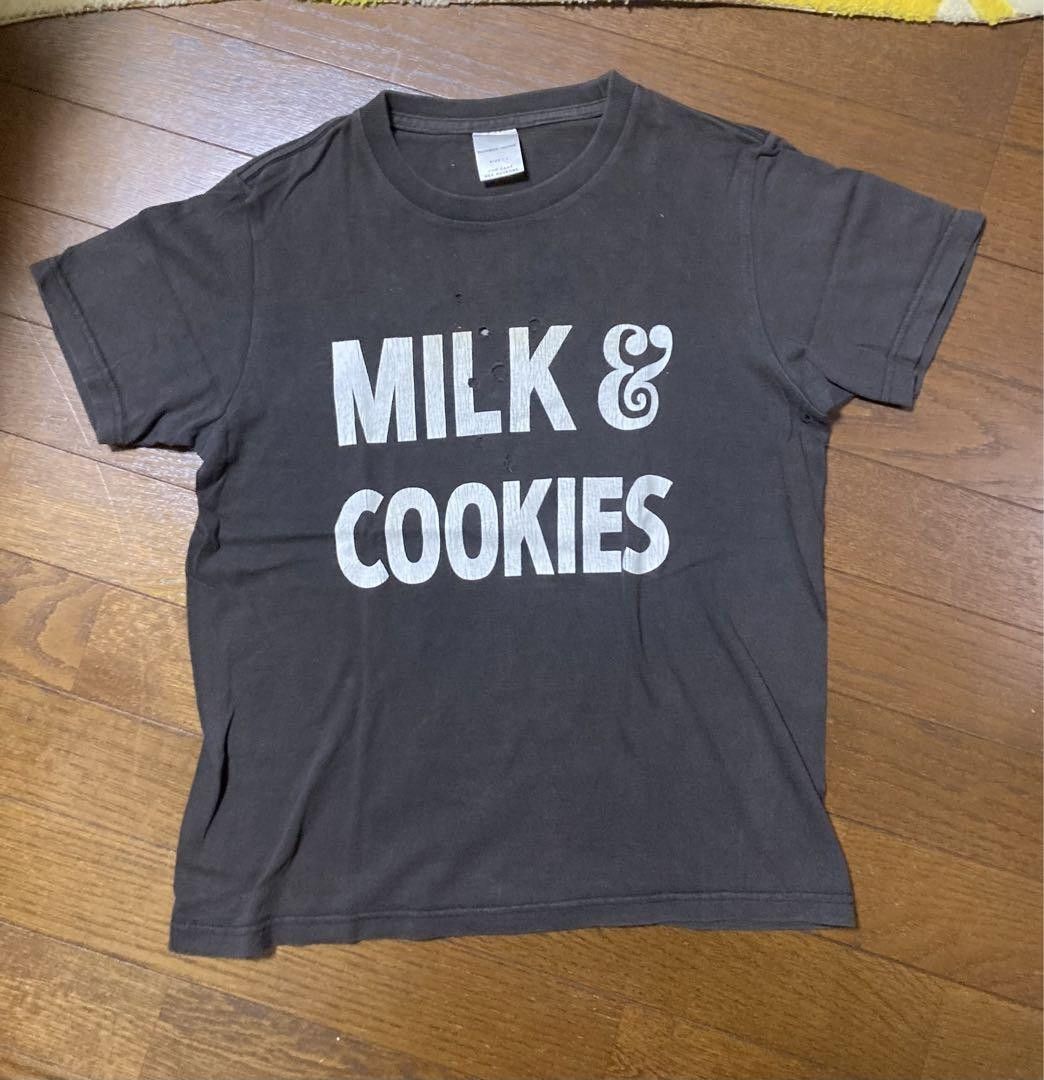 Number (N)ine NUMBER (N)INE Archive MILK & COOKIES T-Shirt Black 