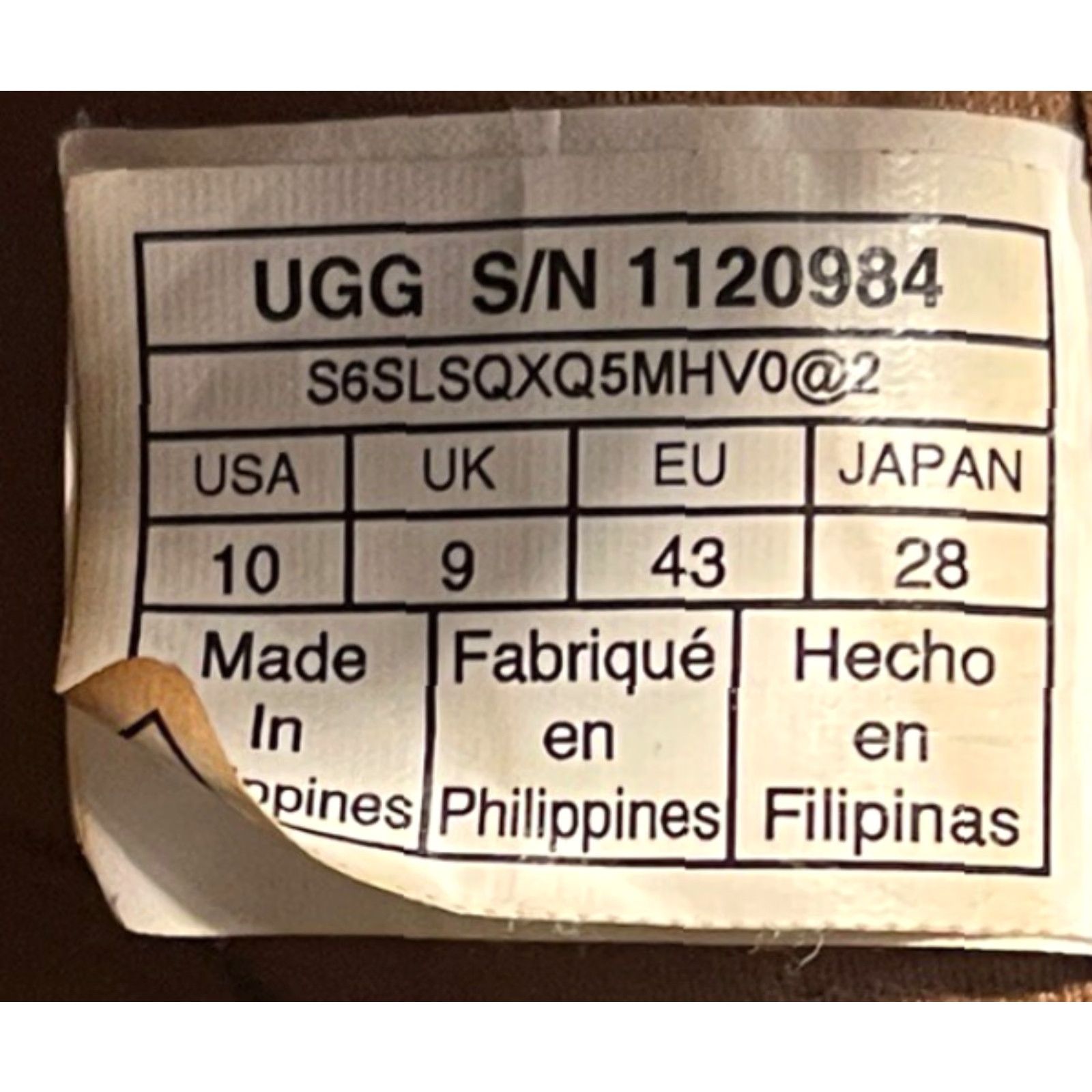 Ugg UGG Union Chukka Boots Mens Waterproof Suede Brown Lace Up 10 US 43 EU UK 9 Size 10 Mens Boots Brown Suede Waterproof Union Chukka UGG Mens Size US 9 / EU 42 - 6 Thumbnail