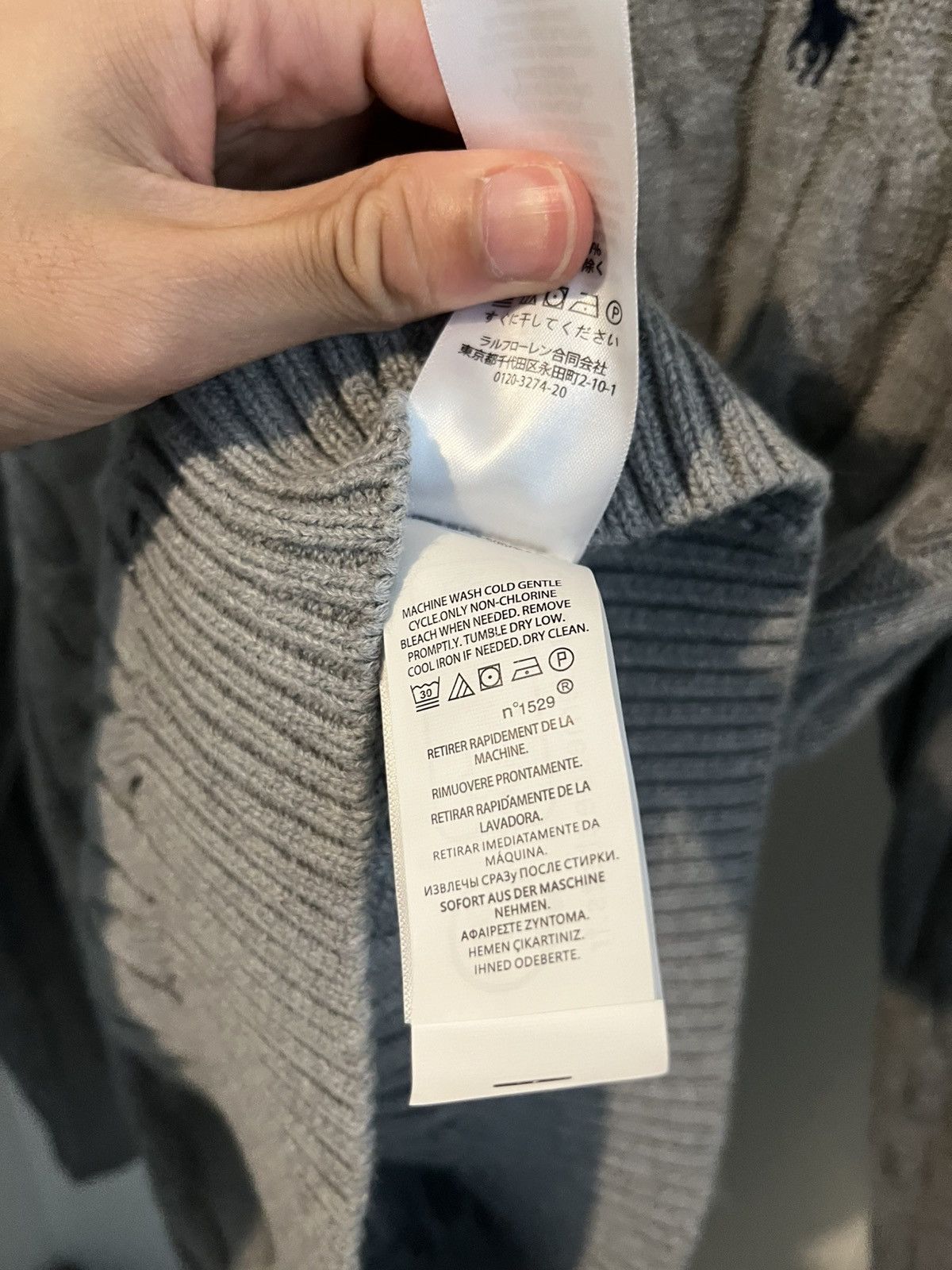 Ralph Lauren Câble-knit sweater Ralph Lauren Size US M / EU 48-50 / 2 - 5 Thumbnail