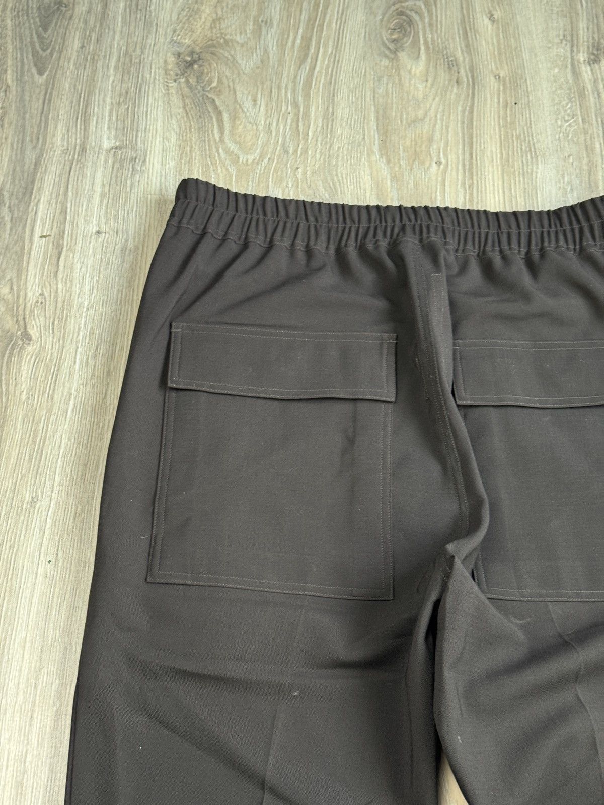 Rick Owens Rick Owens drawstring pants wool blend Size US 33 - 9 Thumbnail