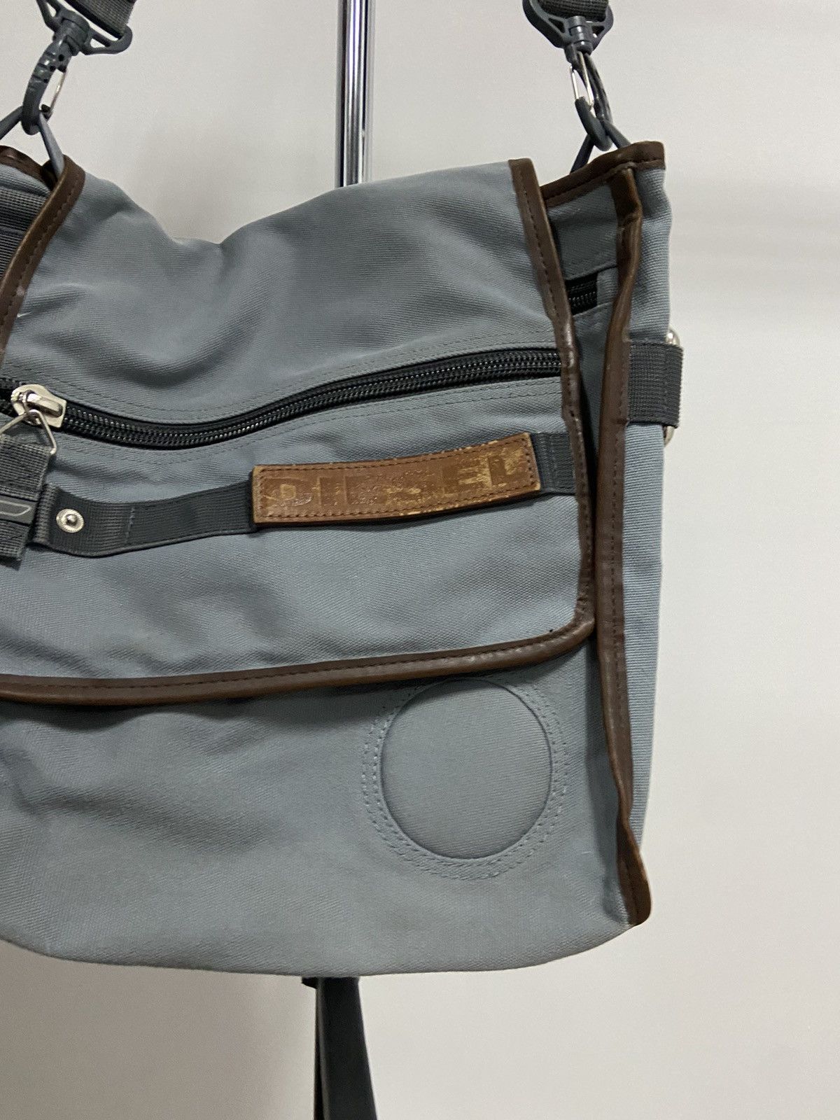 Diesel × Vintage Diesel Shoulder Bag Vintage logo zip Size ONE SIZE - 2 Thumbnail