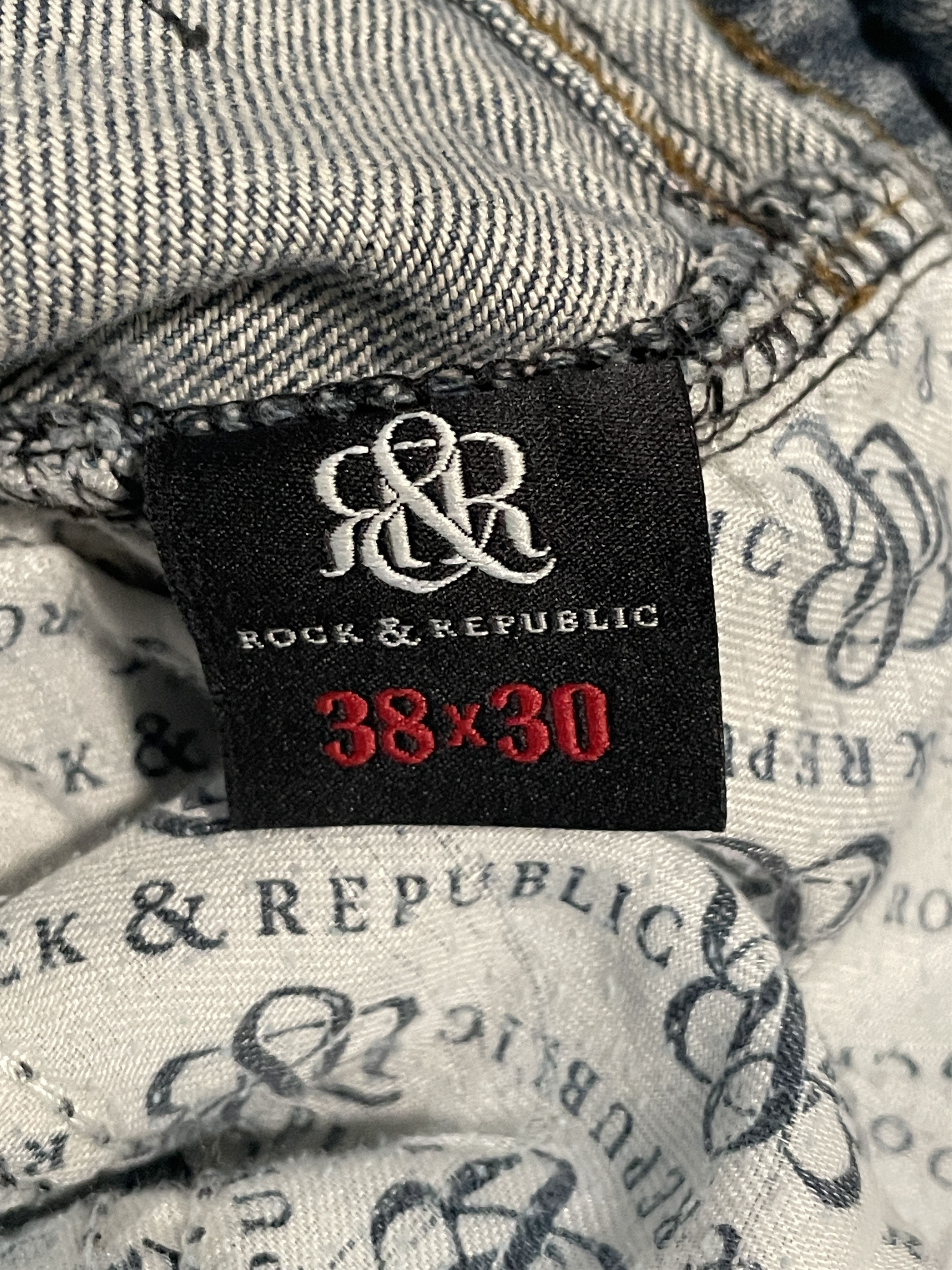 Rock & Republic Distressed Rock & Republic Blue Demin Size US 38 / EU 54 - 5 Thumbnail