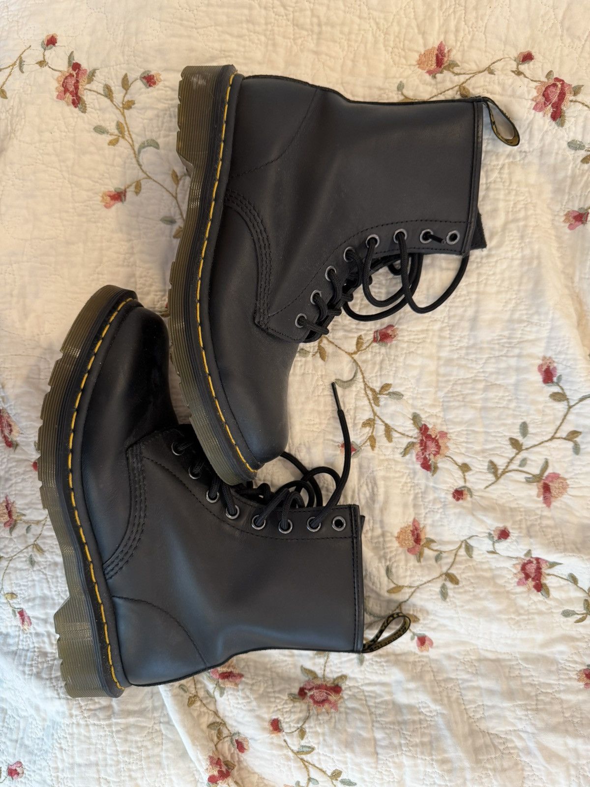 Dr. Martens Black Dr. Martens 1460 Boots Size US 8 / IT 38 - 2 Thumbnail