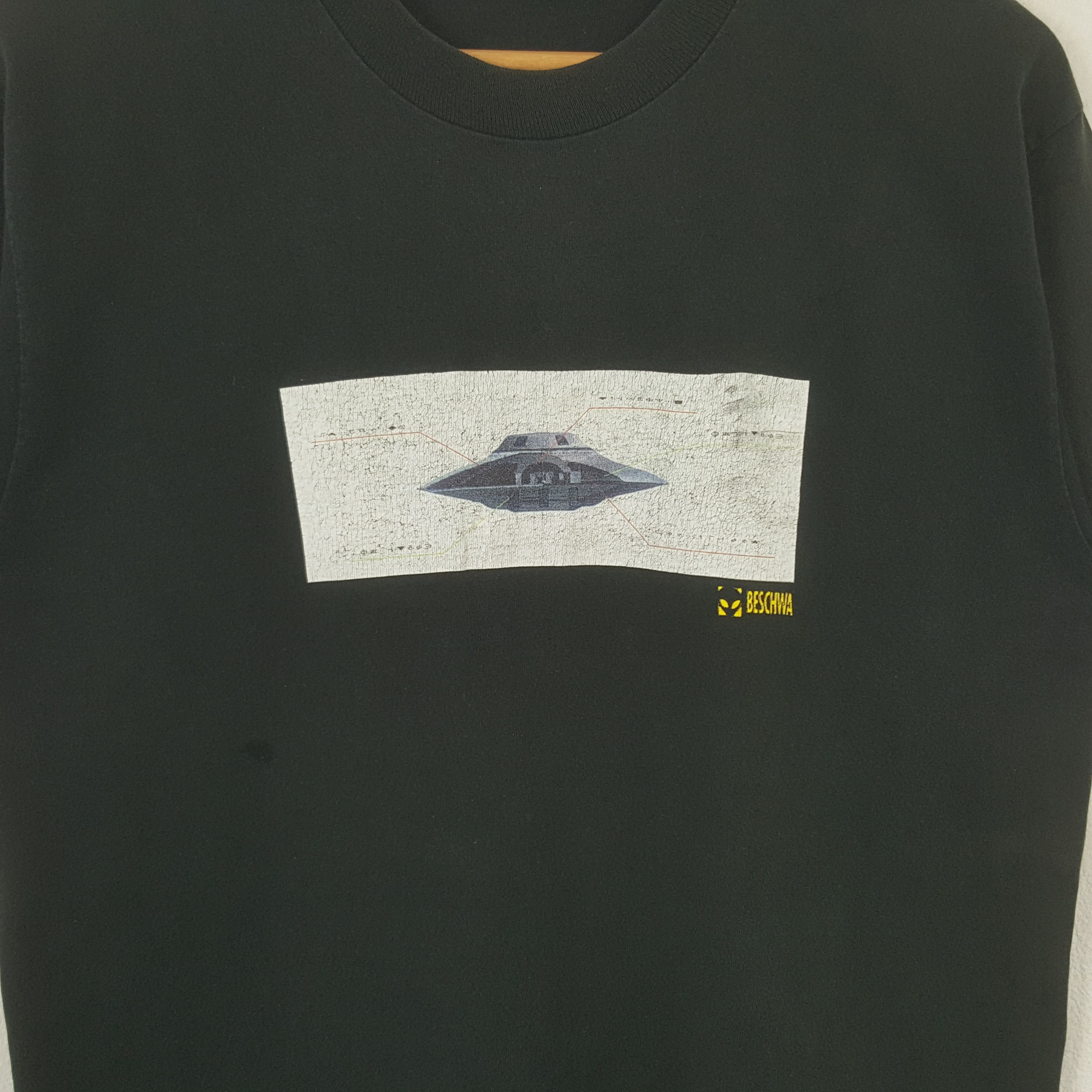 Other Vintage Beschwa Alien American Brand Tshirt RR13 Size US M / EU 48-50 / 2 - 2 Thumbnail