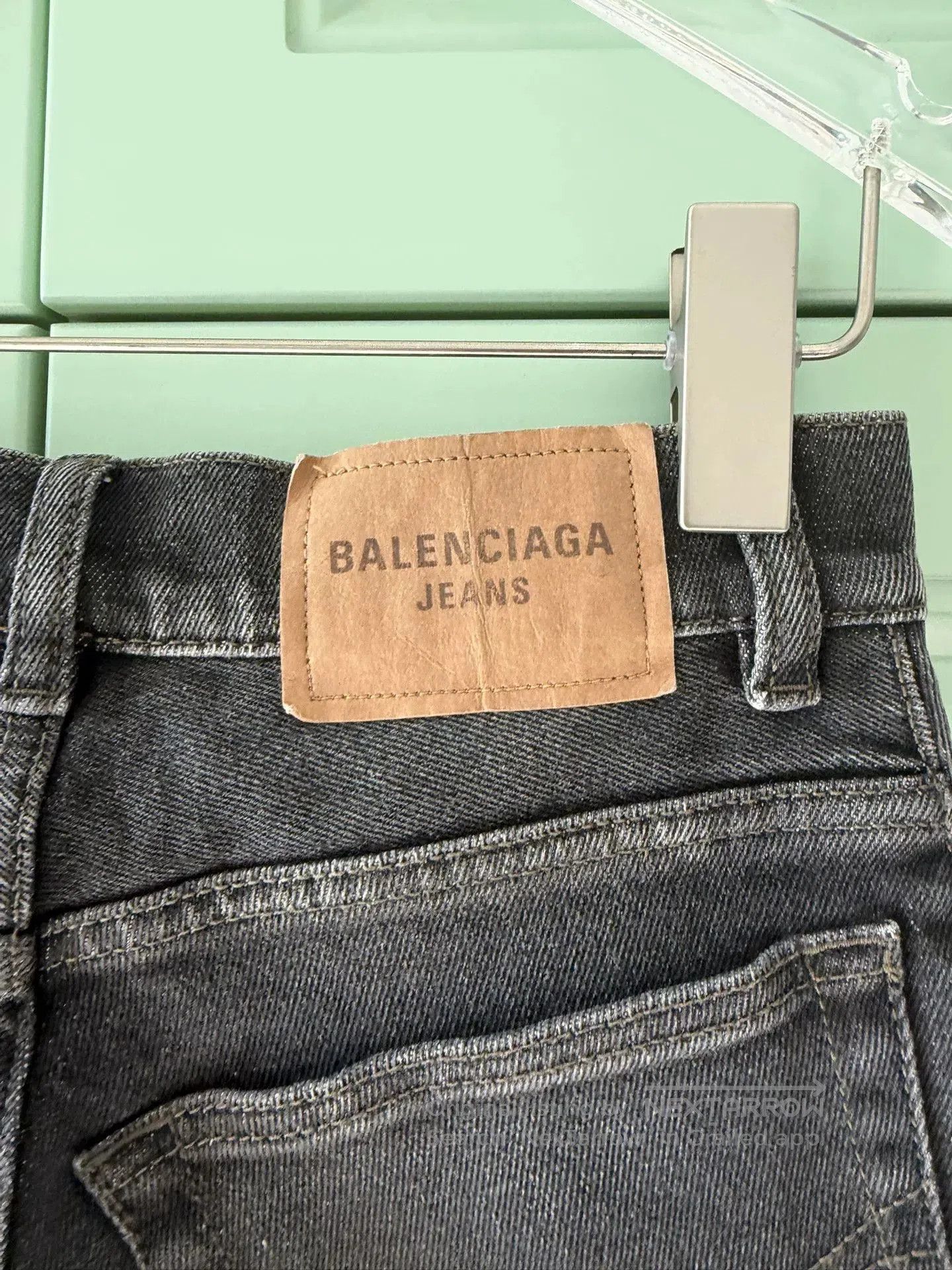 Balenciaga Balenciaga Women's Black Jeans Size 25. Size 25" / US 0 / IT 36 - 6 Thumbnail