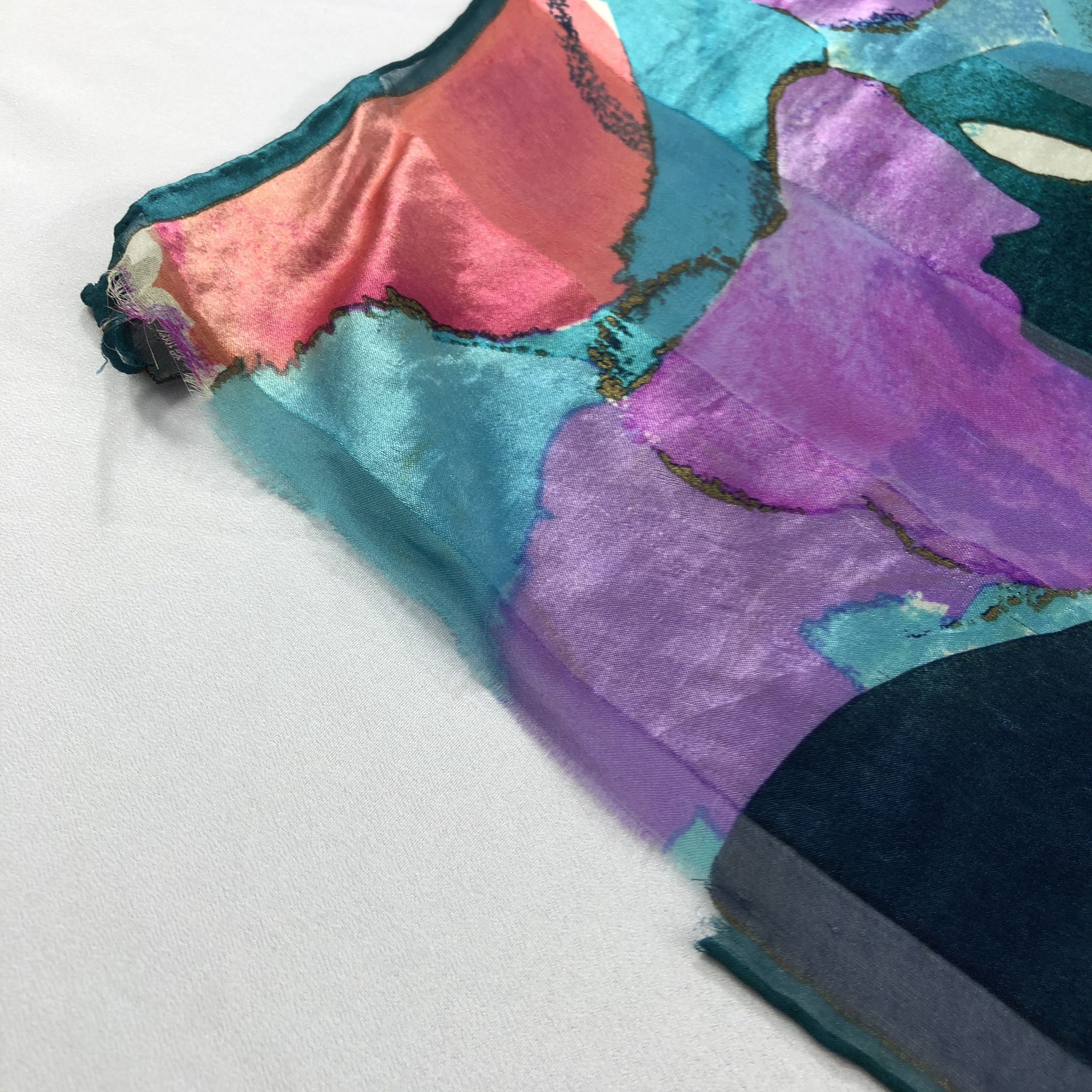 Jean-Louis Scherrer Vintage Jean Louis Scherrer Silk Scarf Size ONE SIZE - 6 Thumbnail