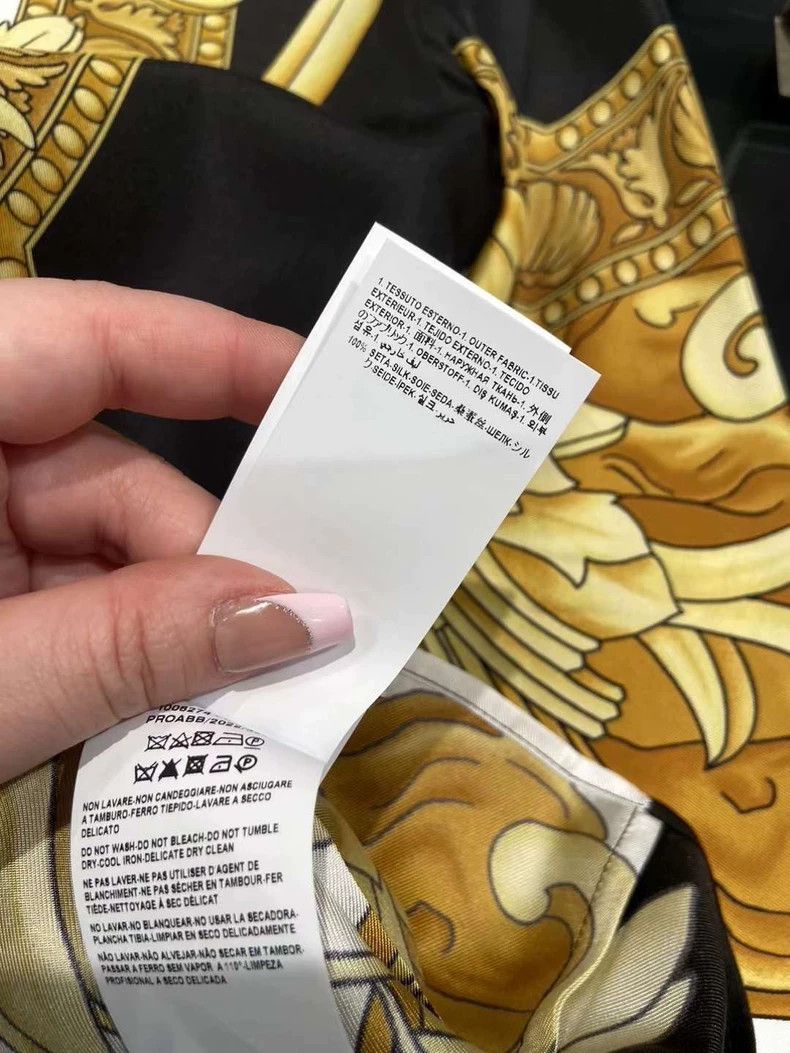 Versace Versace Silk shirt Size US L / EU 52-54 / 3 - 5 Thumbnail
