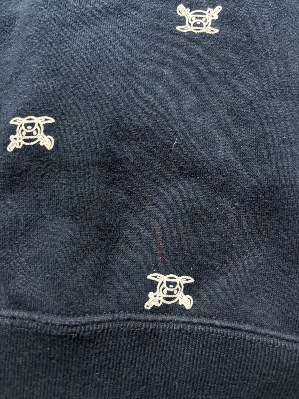 Bape Bape baby milo pirate store monogram zip hoodie Size US S / EU 44-46 / 1 - 11 Thumbnail