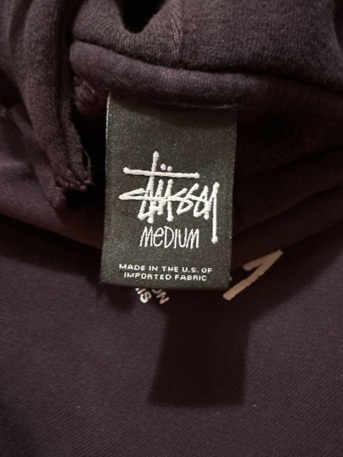 Japanese Brand Vintage 90’s Stussy Worldwide World Tour Distressed Hoodie Size US M / EU 48-50 / 2 - 4 Thumbnail