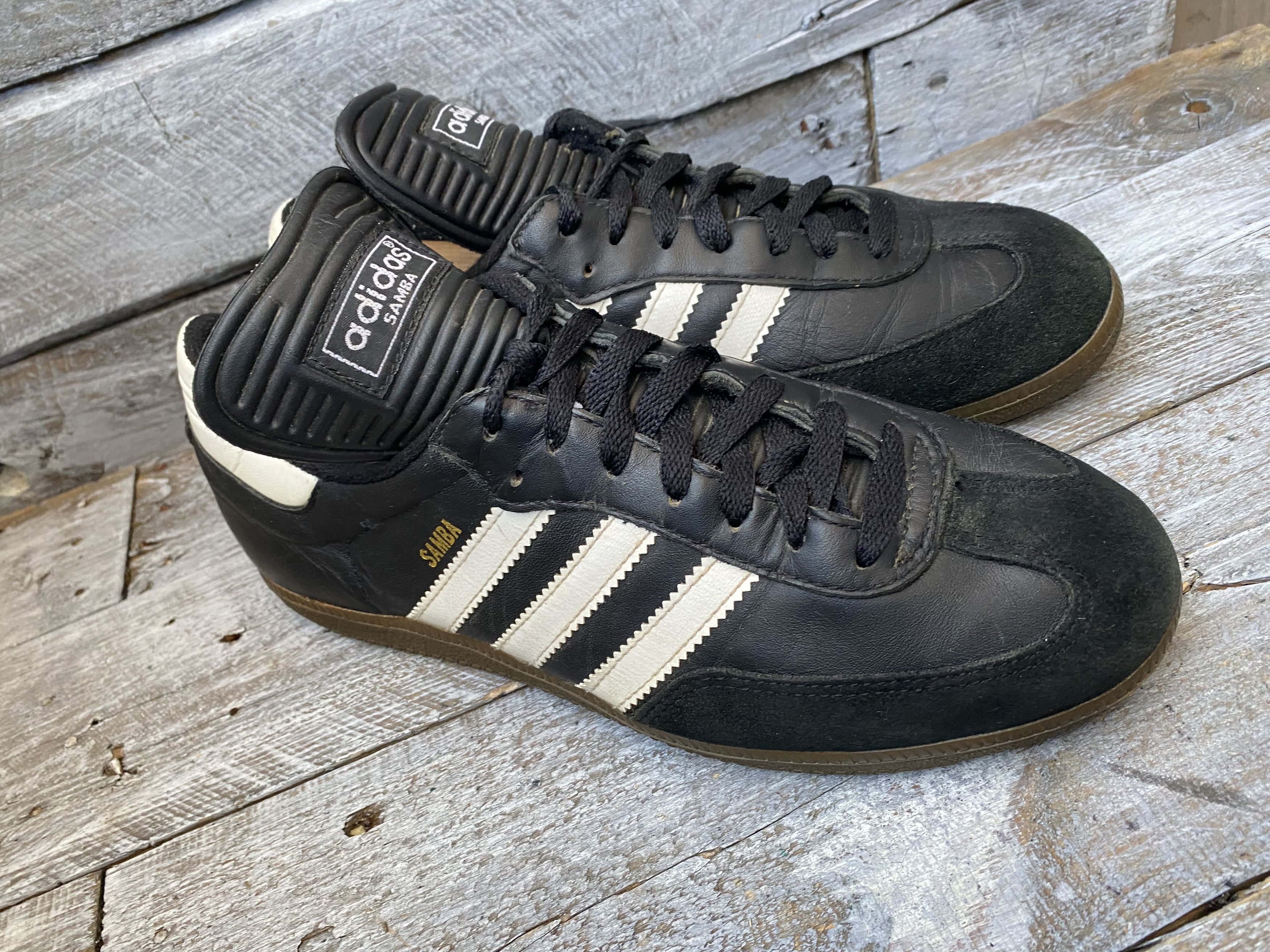 Adidas × Vintage 🔴Vintage Rare Adidas Samba long tongue low-top sneakers Size US 9 / EU 42 - 10 Thumbnail