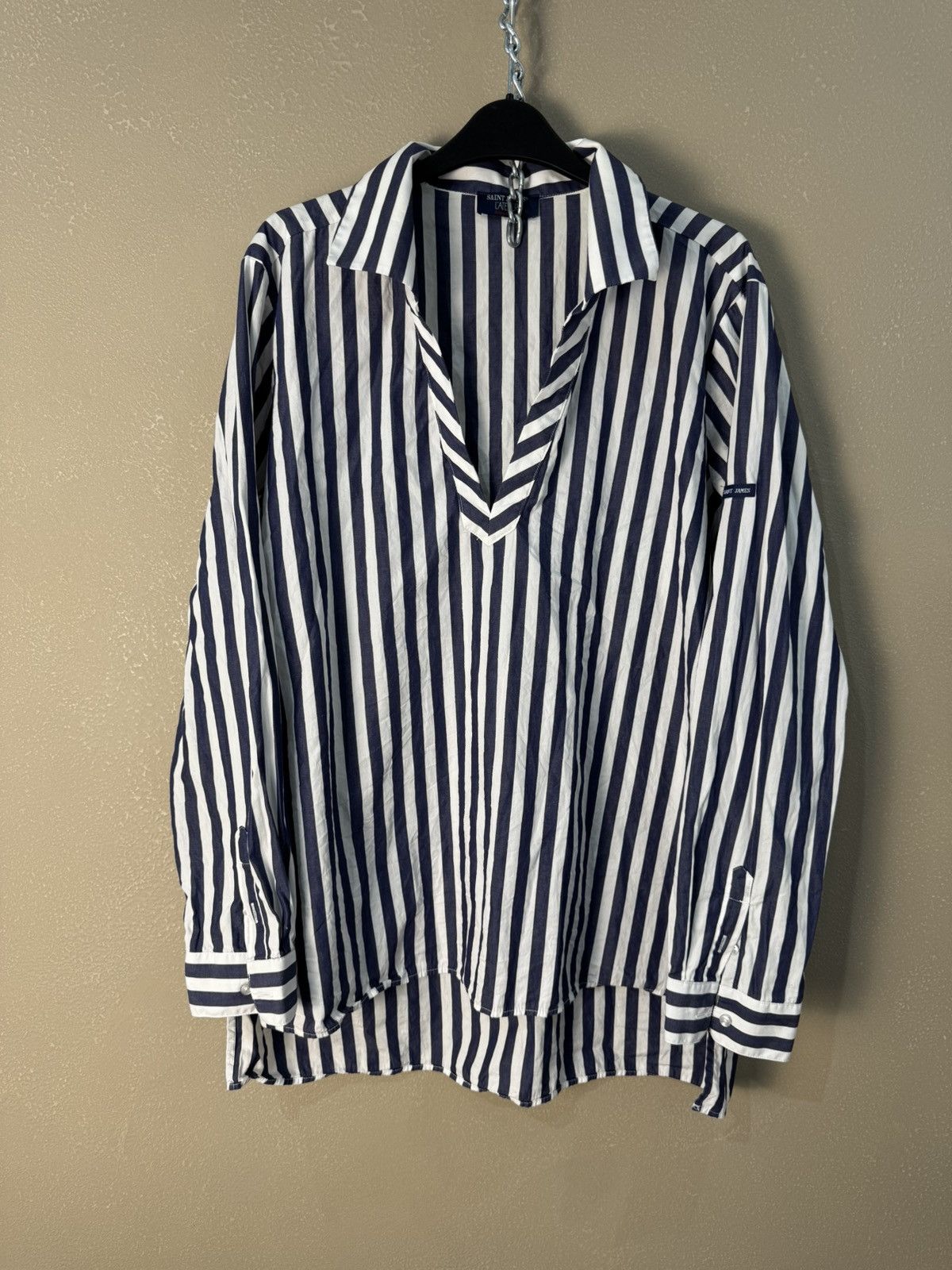Saint James VTG Saint James y2k style japanese shirt logo Size US M / EU 48-50 / 2 - 1 Thumbnail