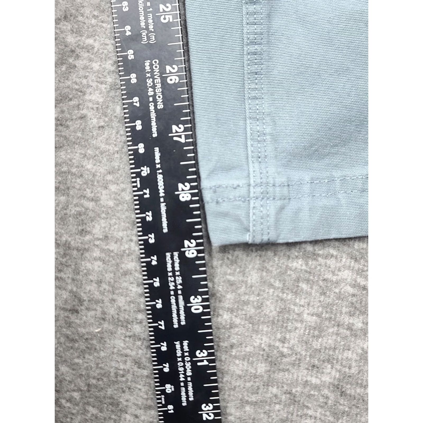 CO Duluth Trading Co Women Fire Hose Cargo Pants Blue 12x31 Cotton Spandex Coolmax Pockets Work Outdoors Size 34" / US 12 / IT 48 - 7 Thumbnail