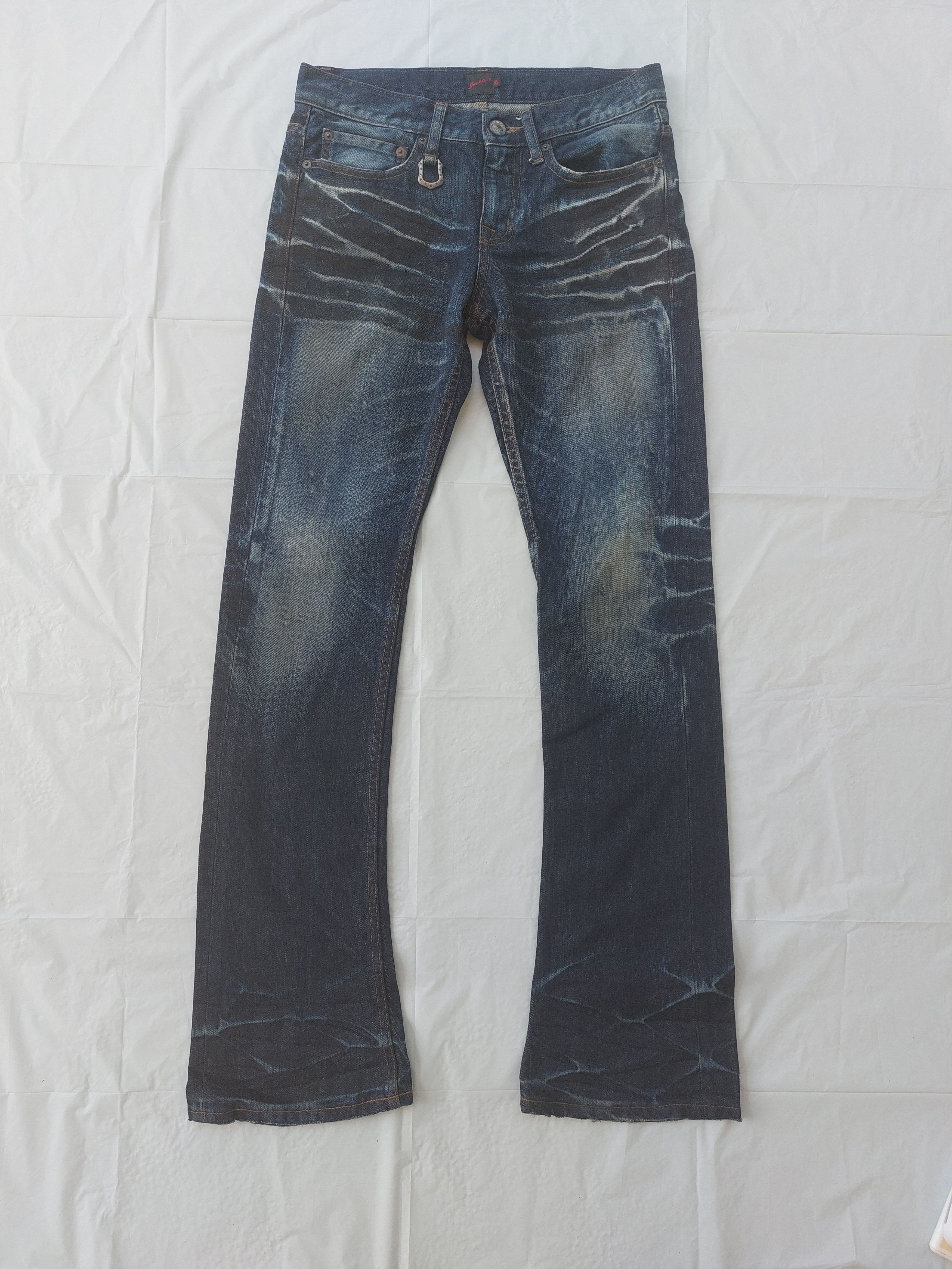 JACKROSE JACK ROSE distressed bootcut jeans | Grailed