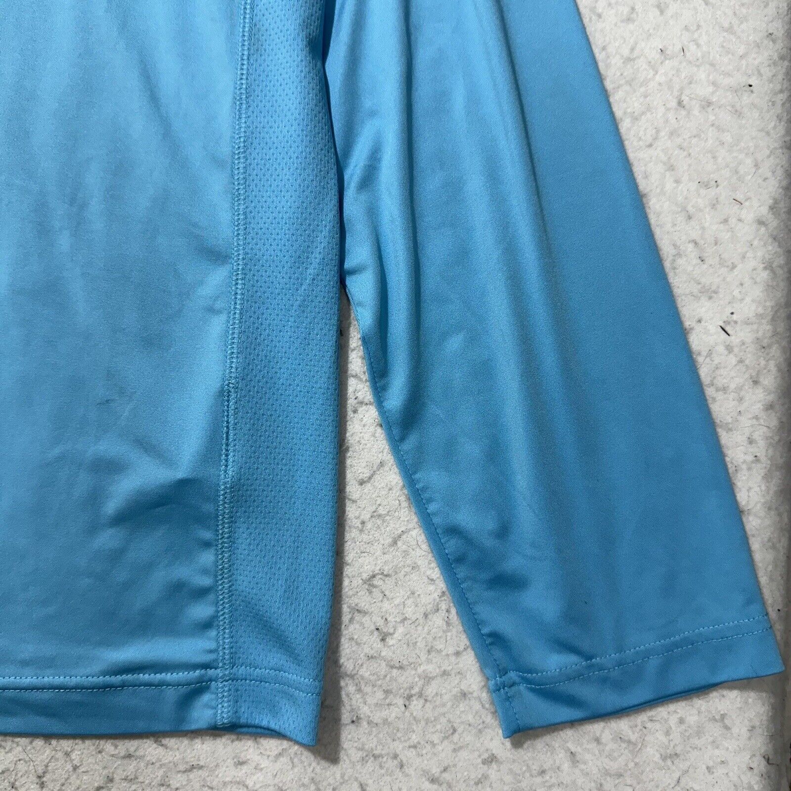 Other Habit XL Light Blue 1/4 Zip Long Sleeve Sweatshirt Pullover Size US XL / EU 56 / 4 - 6 Thumbnail