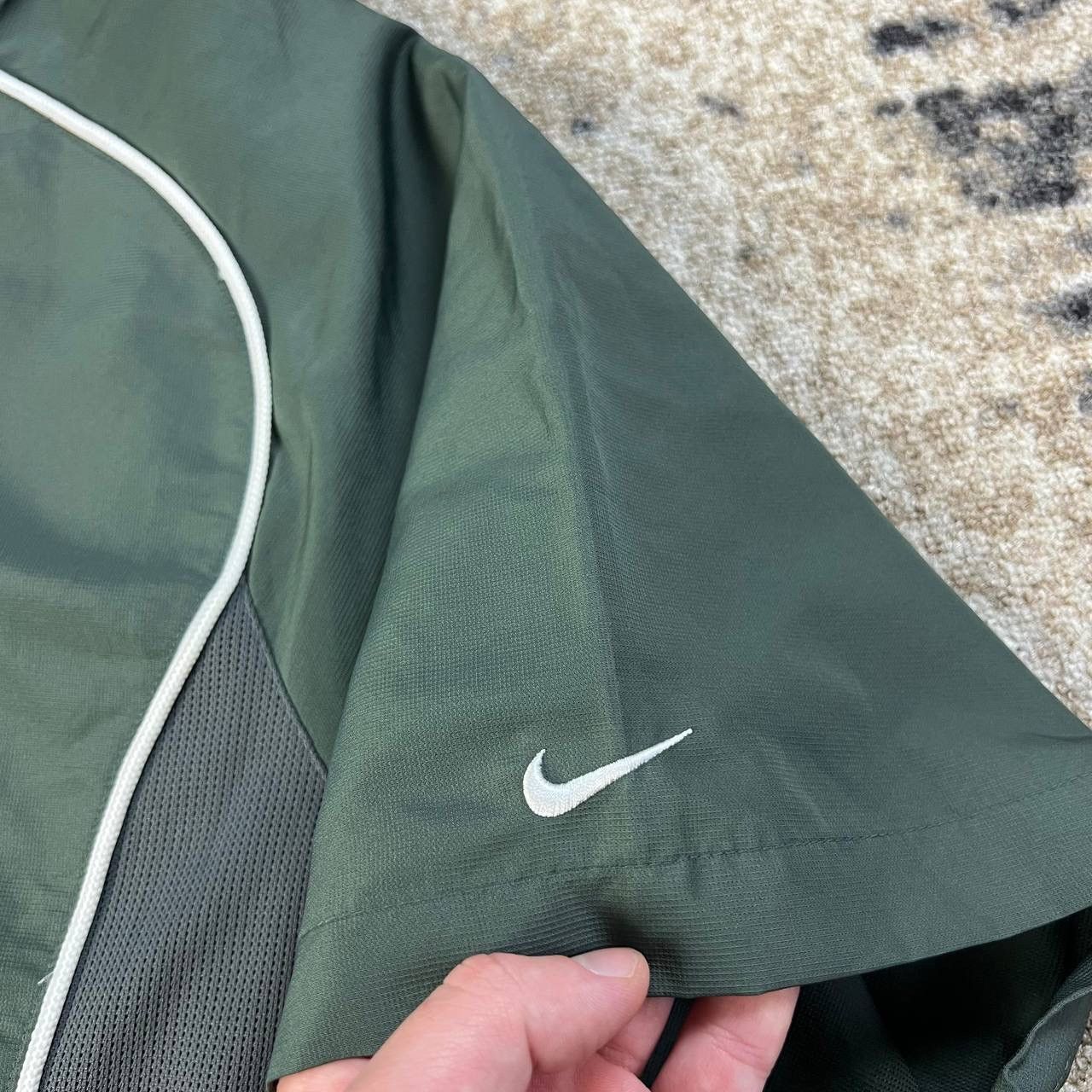 Nike Nike Swoosh Vintage Y2K 1/4 Zip Up T-Shirt Streetwear Style Size US L / EU 52-54 / 3 - 4 Thumbnail