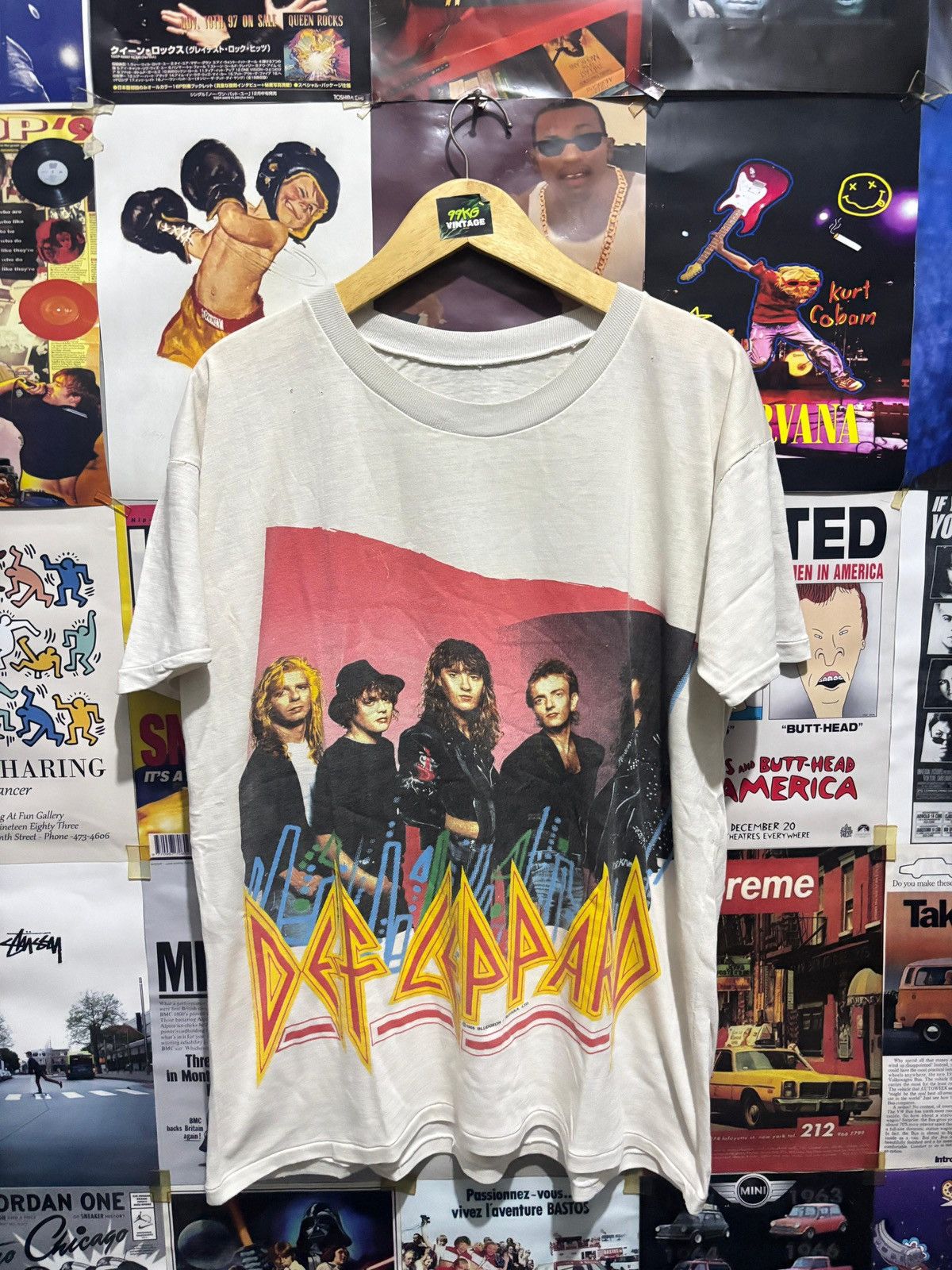 ❌RARE❌ Vintage 80s Deff leppard hysteria tour 1987-1988 rare