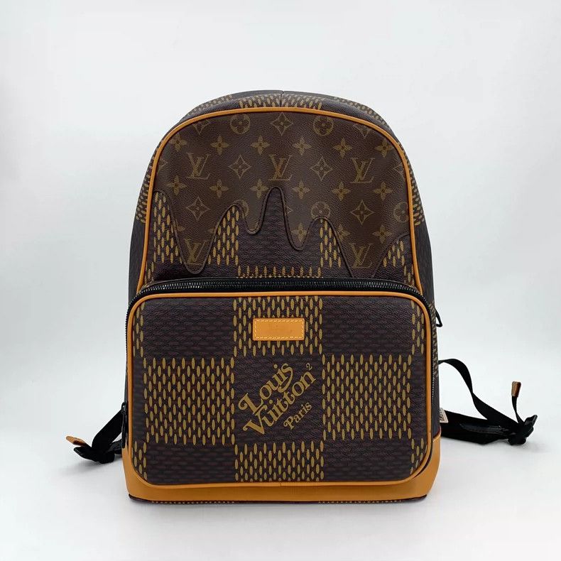 Louis Vuitton Louis Vuitton Brown logo presbyopic checkerboard backpack Size ONE SIZE - 1 Thumbnail
