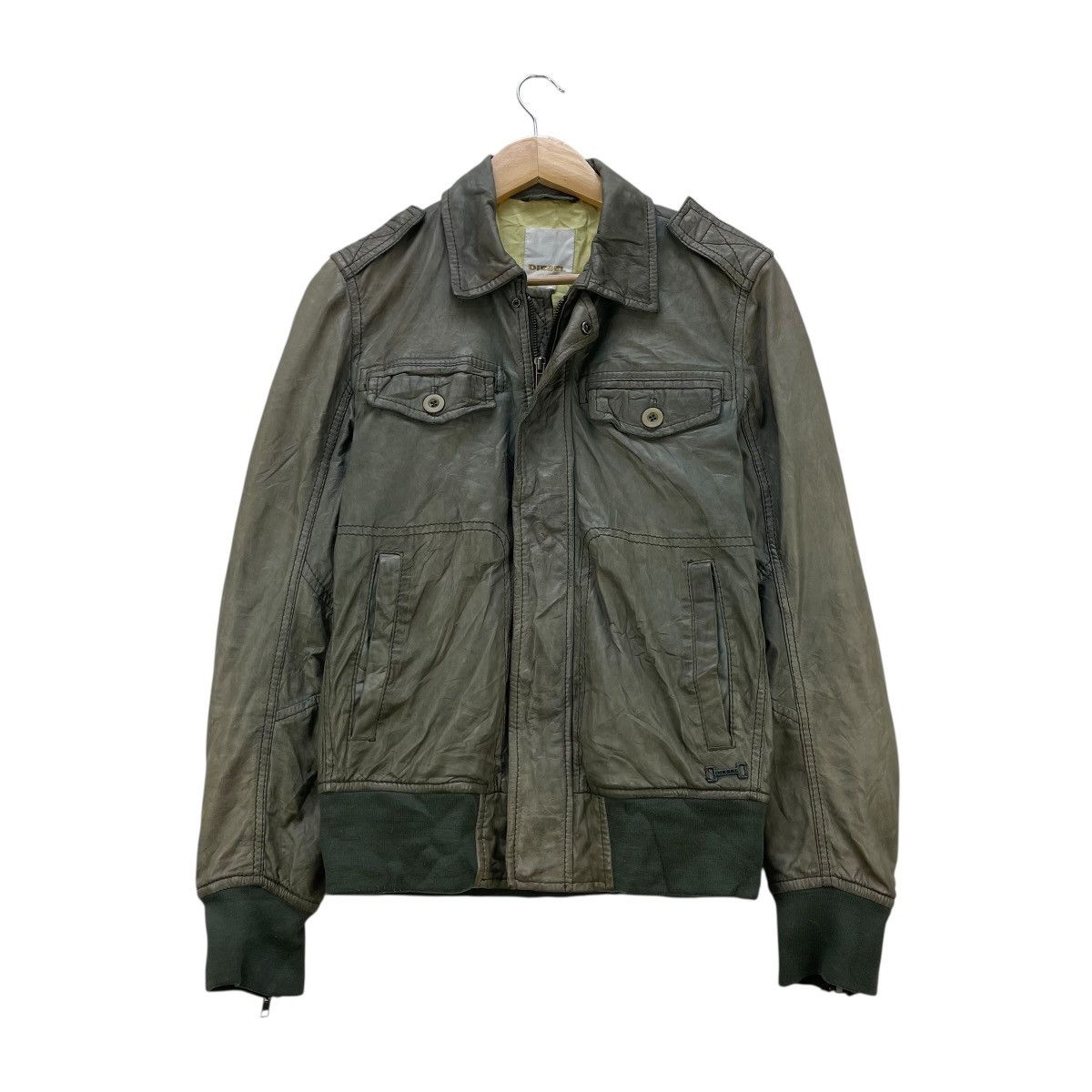 💥 Vintage Diesel Lamb leather jacket