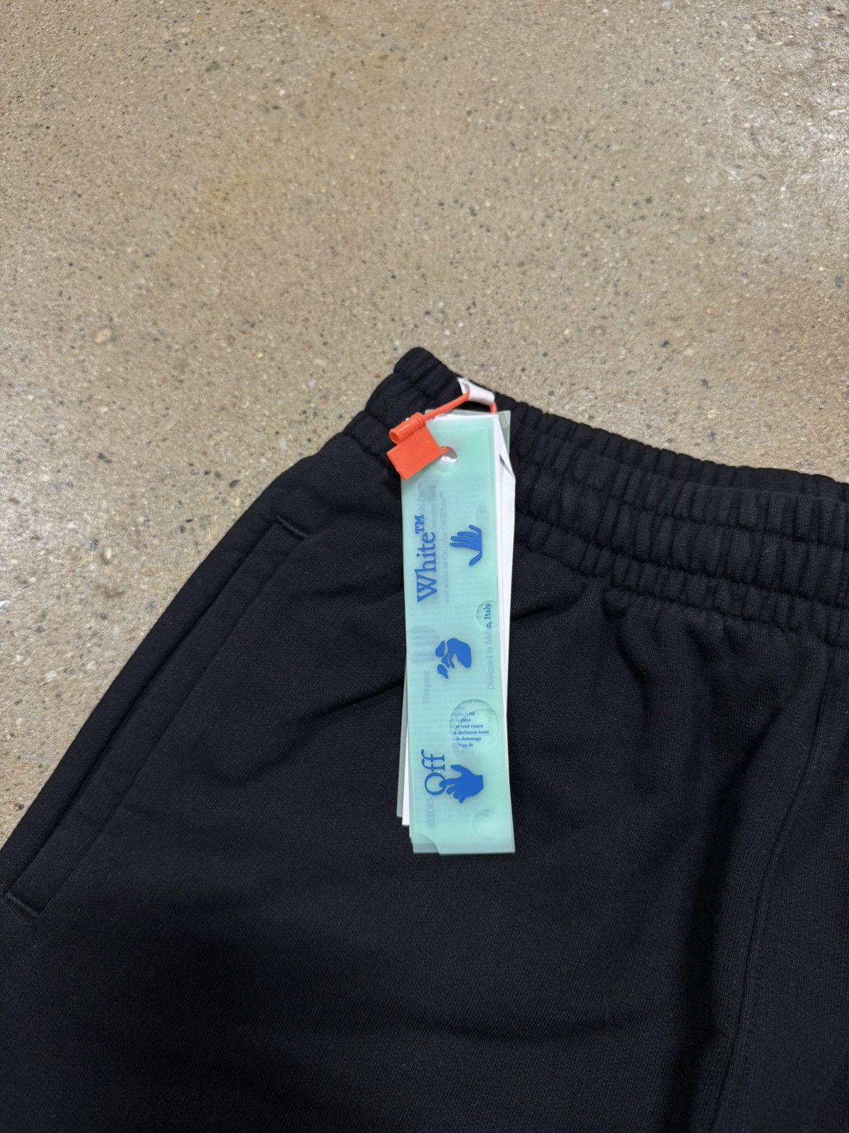 Off-White Off-White Diag Wave Sweatshorts NEW 700$ Size US 32 / EU 48 - 5 Thumbnail