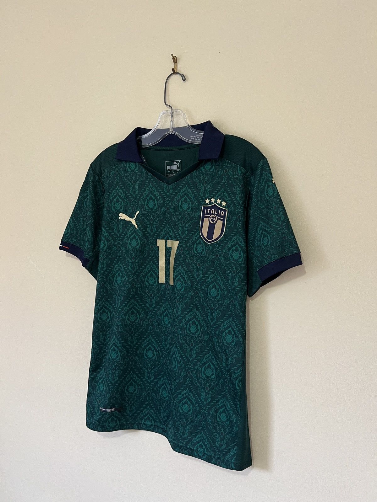 Puma 2019-20 Puma Italy Football T-Shirt Immobile #17 Size US S / EU 44-46 / 1 - 3 Thumbnail