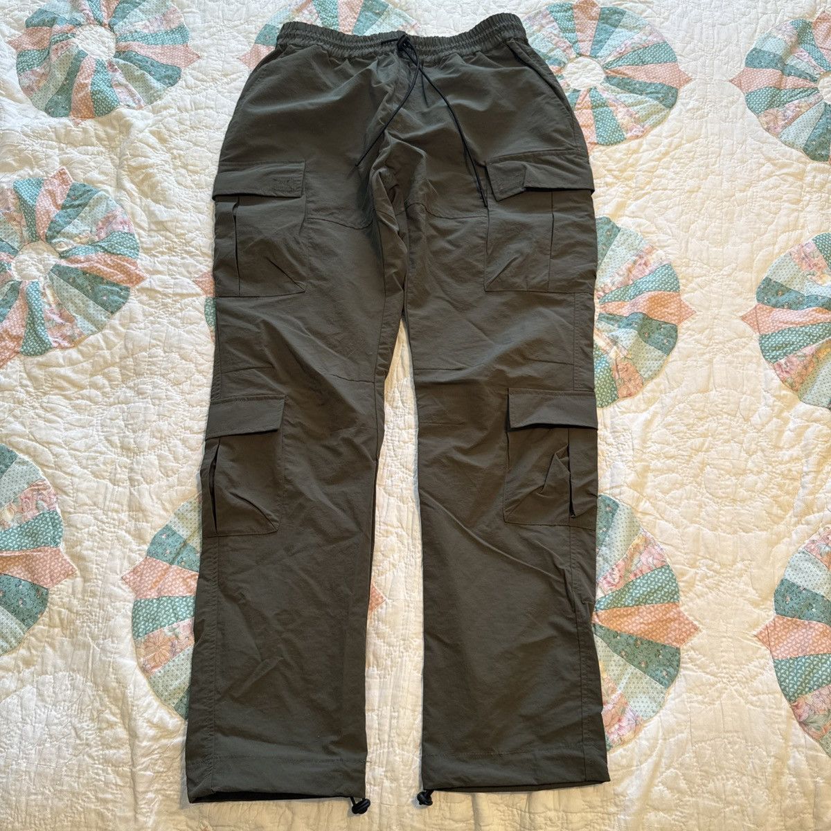 Richie Le Collection Richie Le Collection 4 Pocket Nylon Cargo Pants Medium Size US 31 - 1 Thumbnail