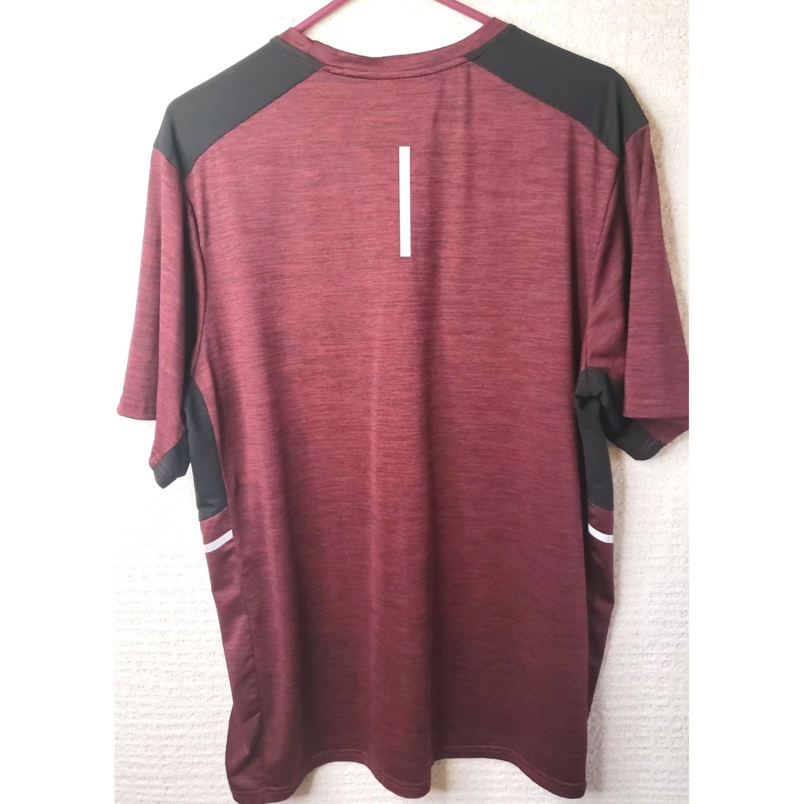 Vintage Liberty Pro Mens XL Short Sleeve Signature Athletic Tee Burgundy Black Polyester Tee Size US 36 / EU 52 - 5 Thumbnail
