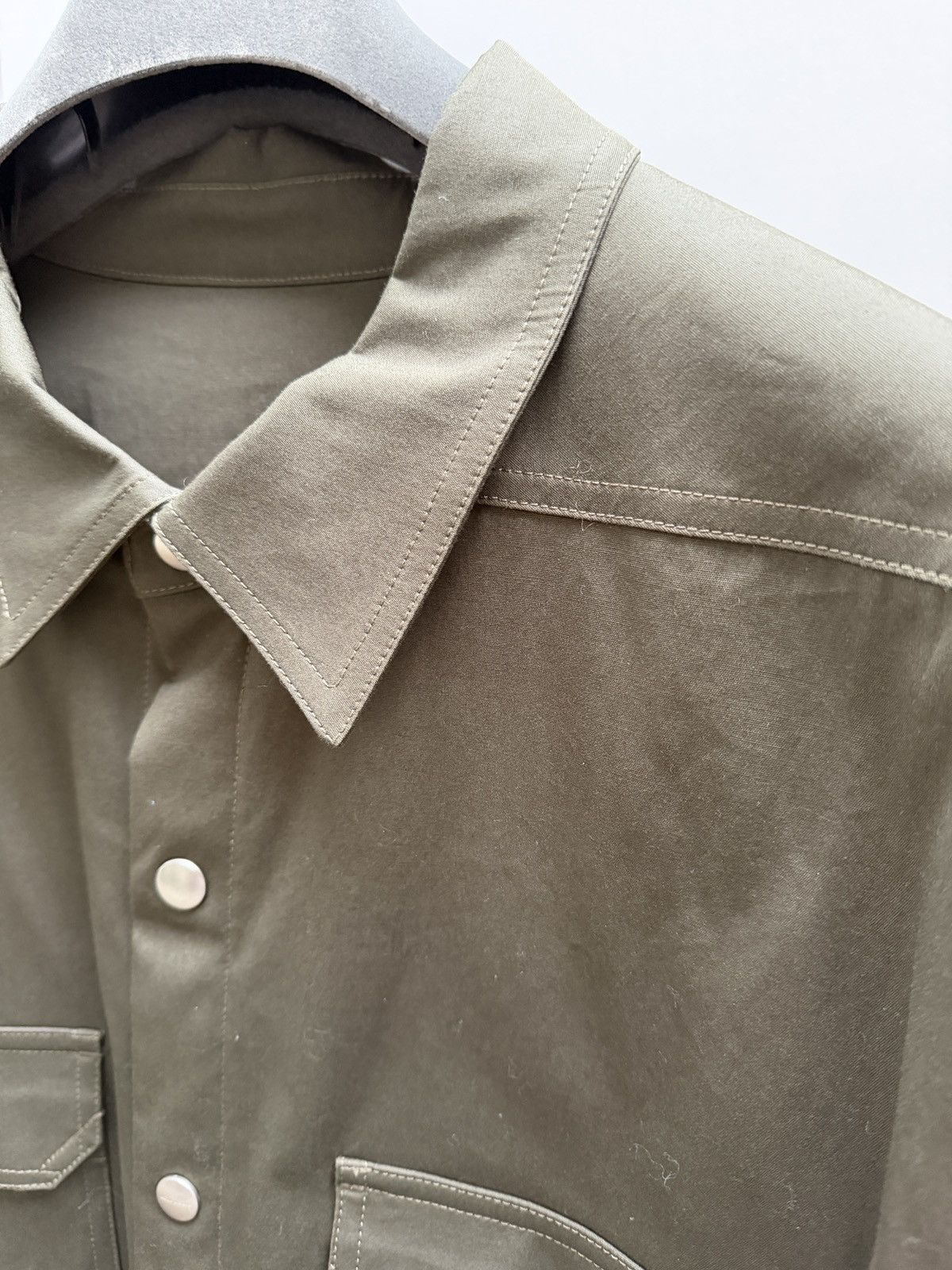 Rick Owens Padded Outershirt Size US XL / EU 56 / 4 - 2 Thumbnail
