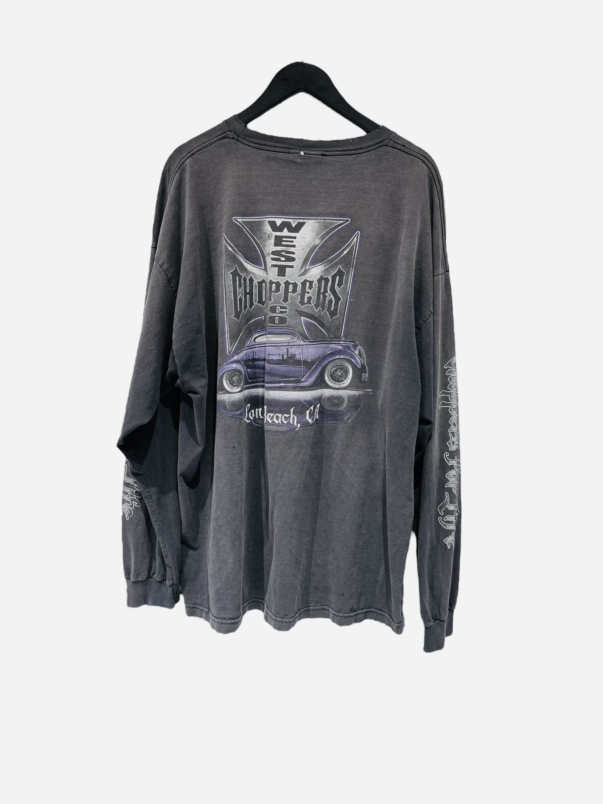 West Coast Choppers Thrashed and Faded West Coast Choppers Long Sleeve Size US XXL / EU 58 / 5 - 2 Thumbnail